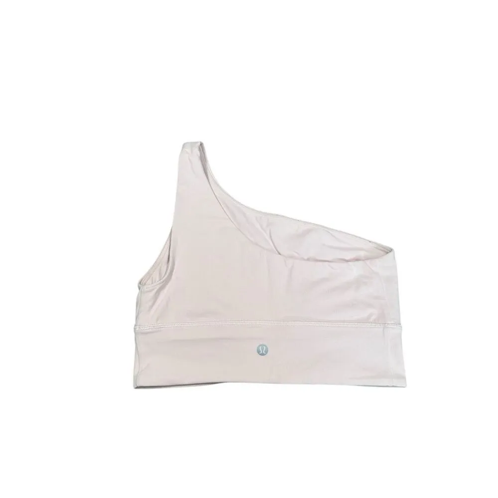 Lululemon Align Asymmetrical Bra Light Support A/B Cup Flush Pink Size 6 - Image 4