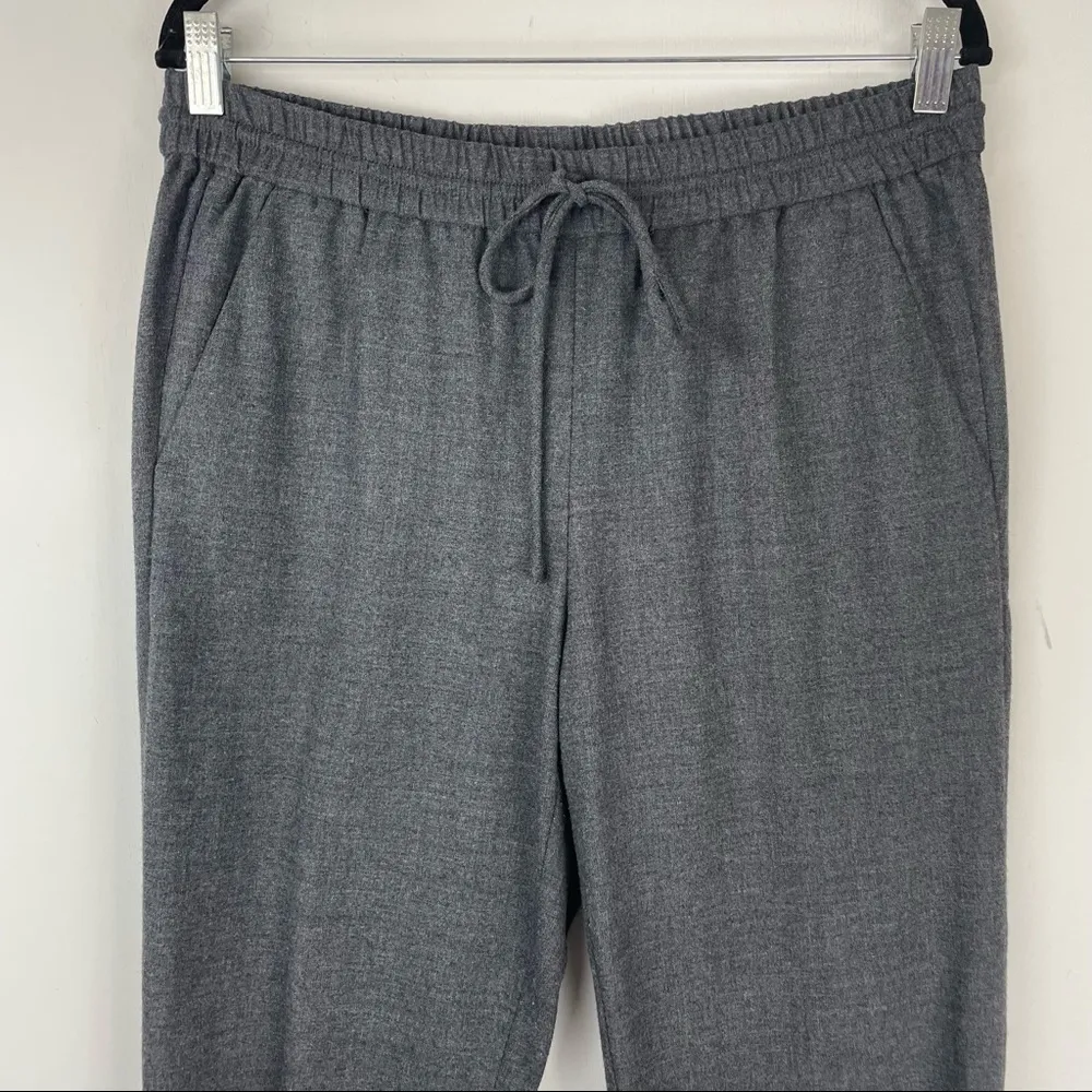 J. Crew Womens Wool Blend Jogger Pants Stretch Elastic Waist Sz 6 - Image 5