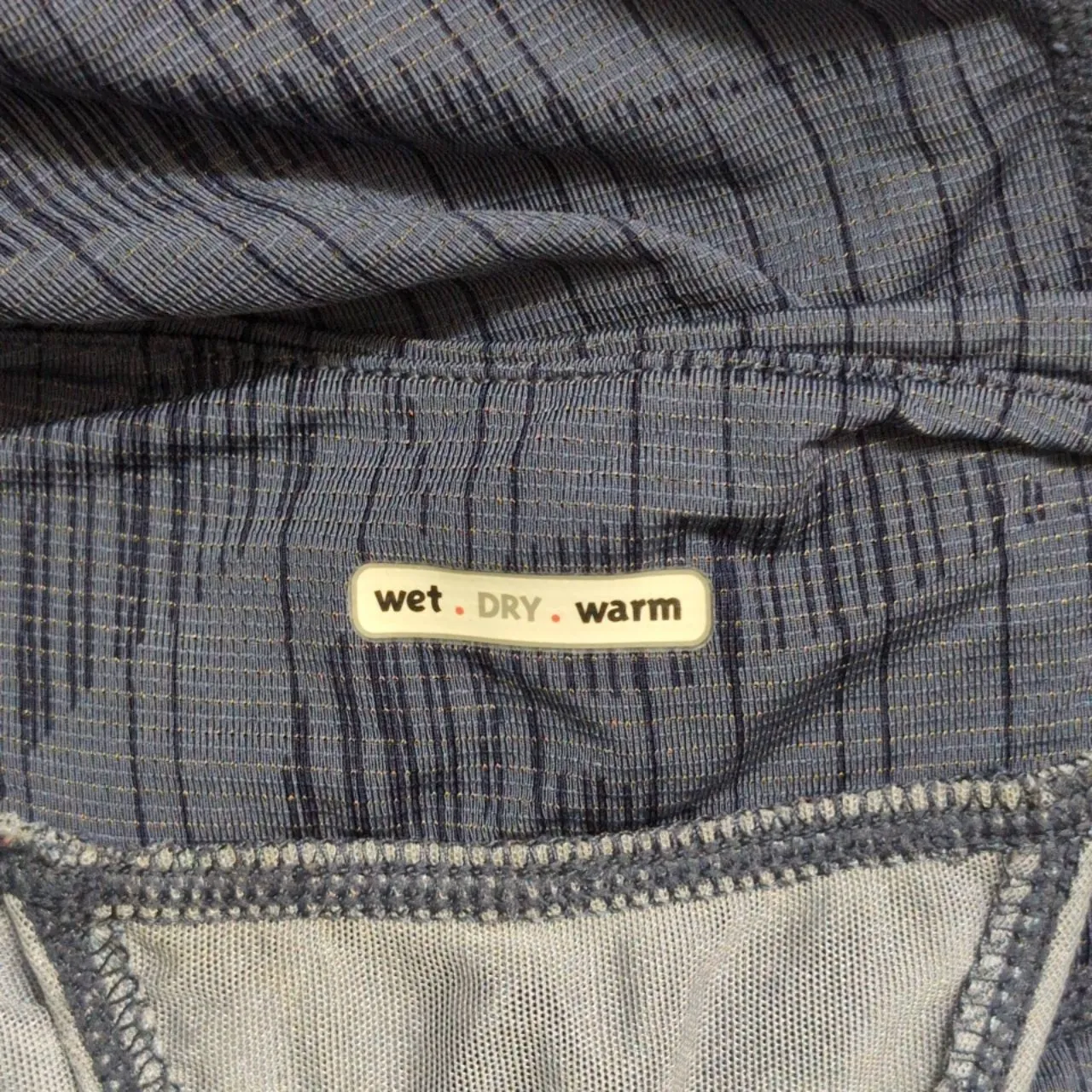 Lululemon Run Race Tech Tank Blue-Grey Drawstring Sleeveless Tank Top S/M (est) - Image 8