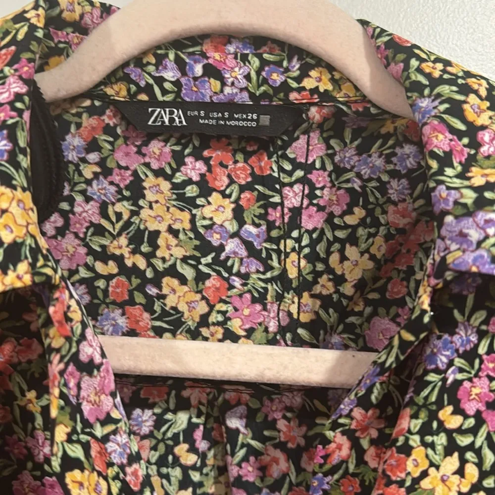 Blouse Zara 1074127 (2587/157/330) color multi-colored size XS - Image 4