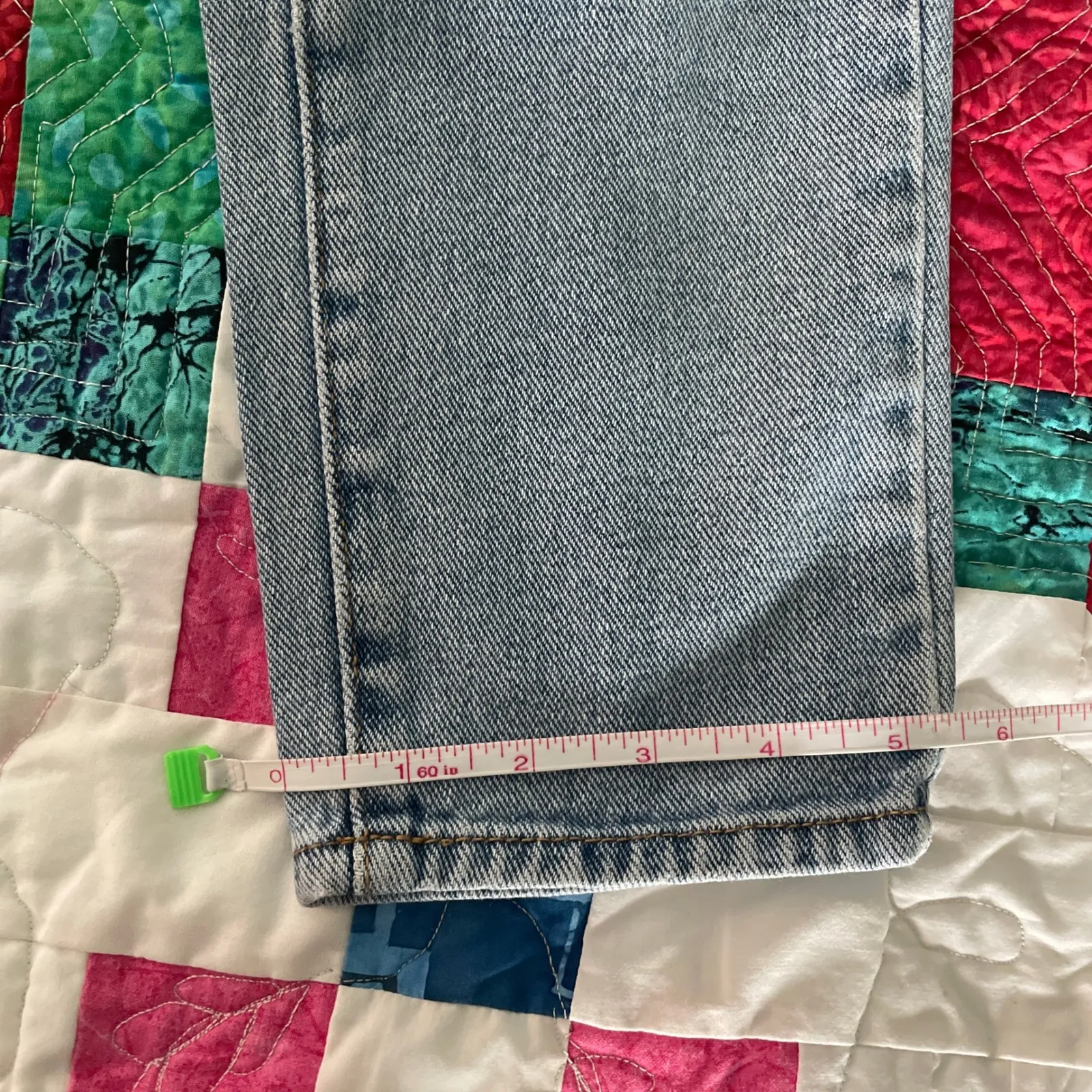 Pacsun Mom Jeans Light Wash Denim Size 23 Blue Y2K Beachy Casual Trendy Pants - Image 9