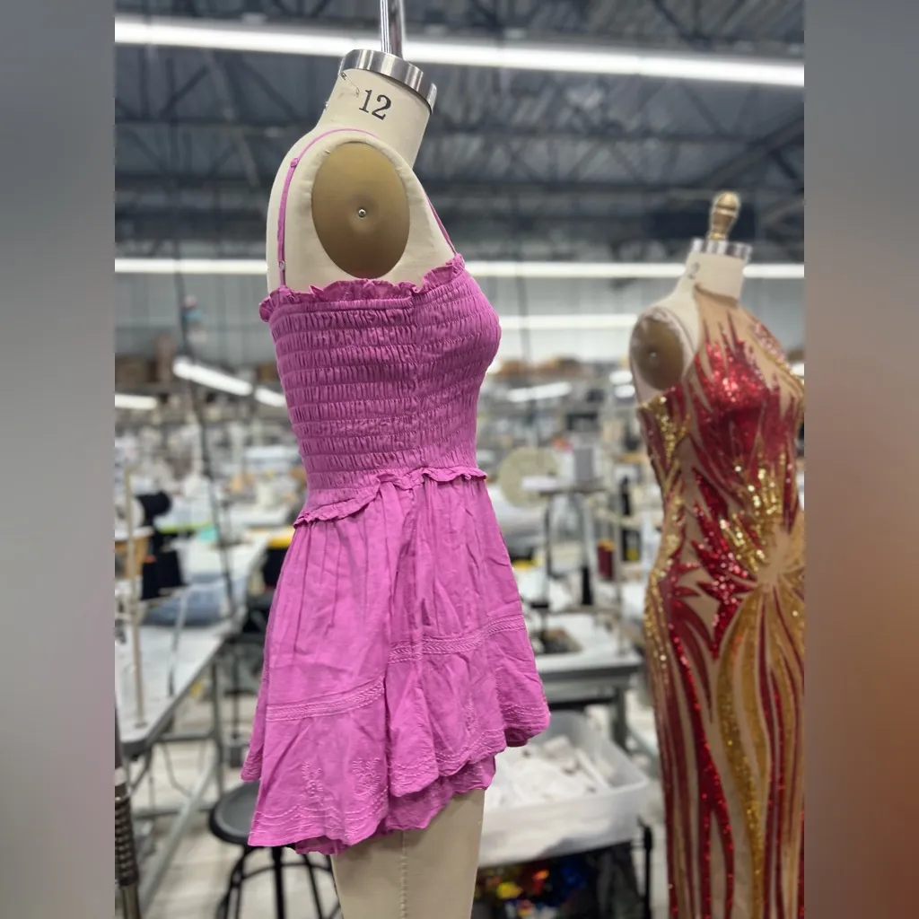 American Eagle Bella Ruffle Romper M - Image 9