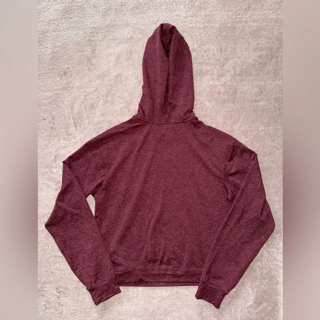 Lululemon Sweater Womens Red Lead The Pack Hoodie Rulu Fabric‎ Run size 4 - Image 4