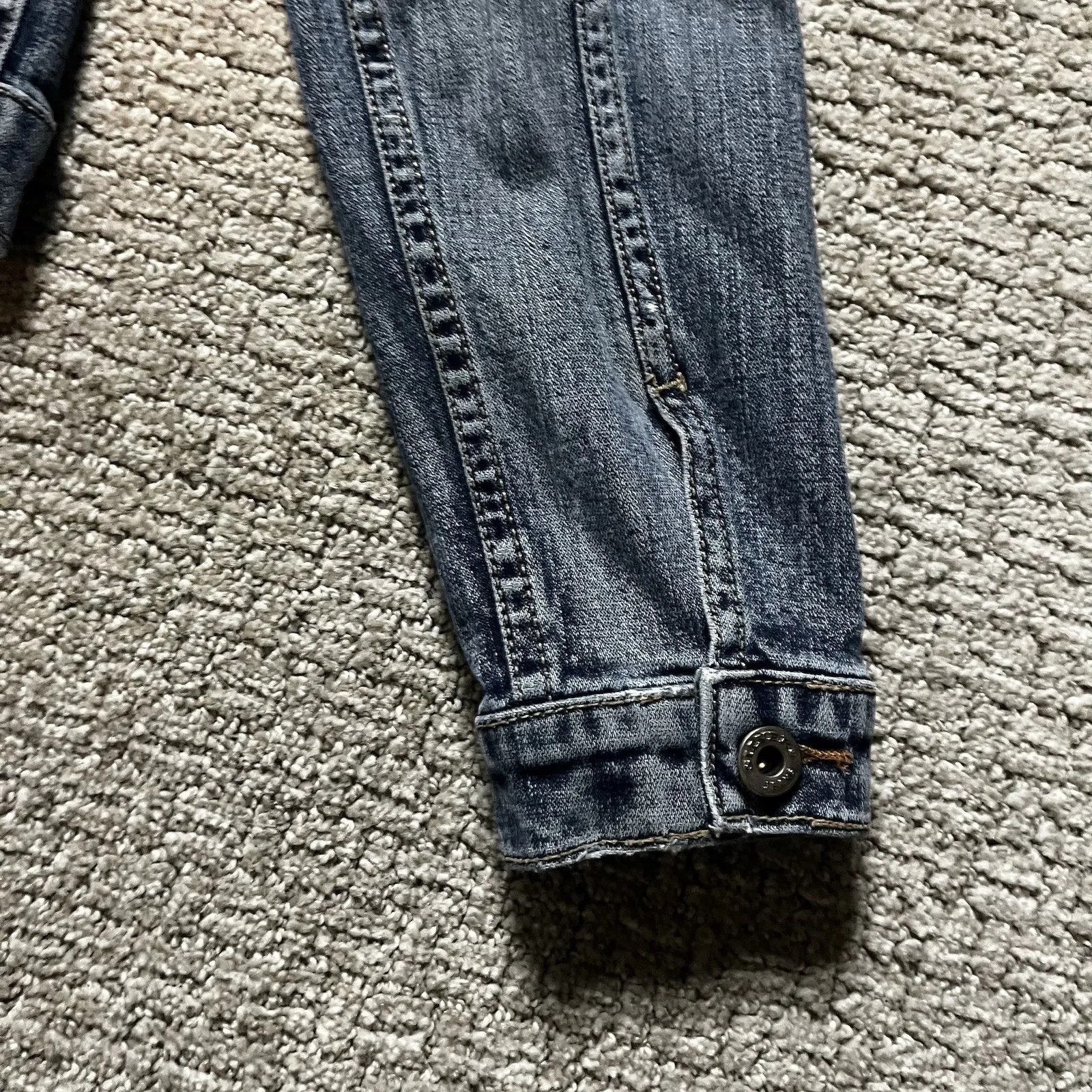 Silver Jeans Women's Denim Jean Jacket Size‎ Medium - Image 15