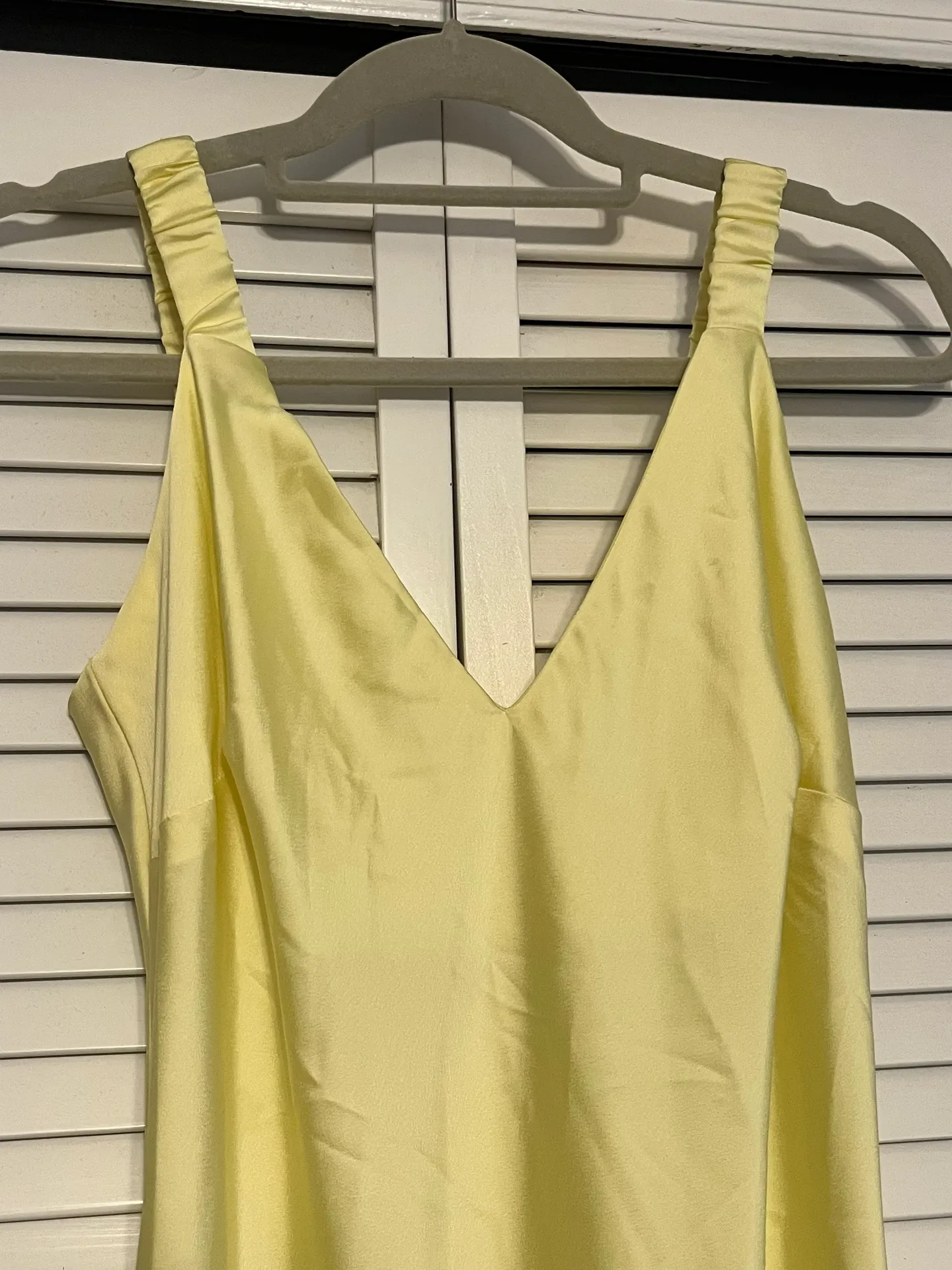 Yellow Slip Dress - Image 2