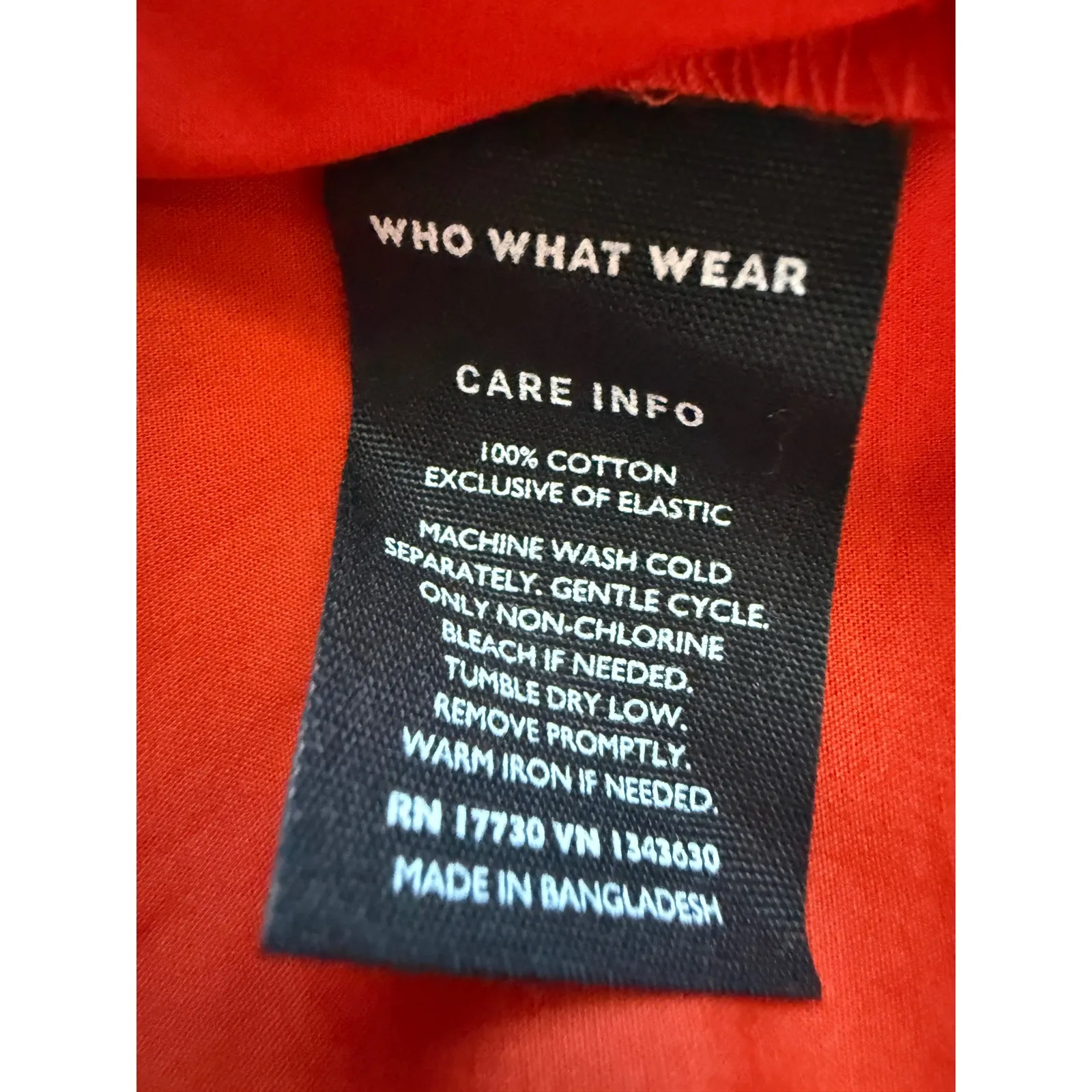 Who What Wear Coral Tiered Midi Dress Spaghetti Straps  S - Image 5