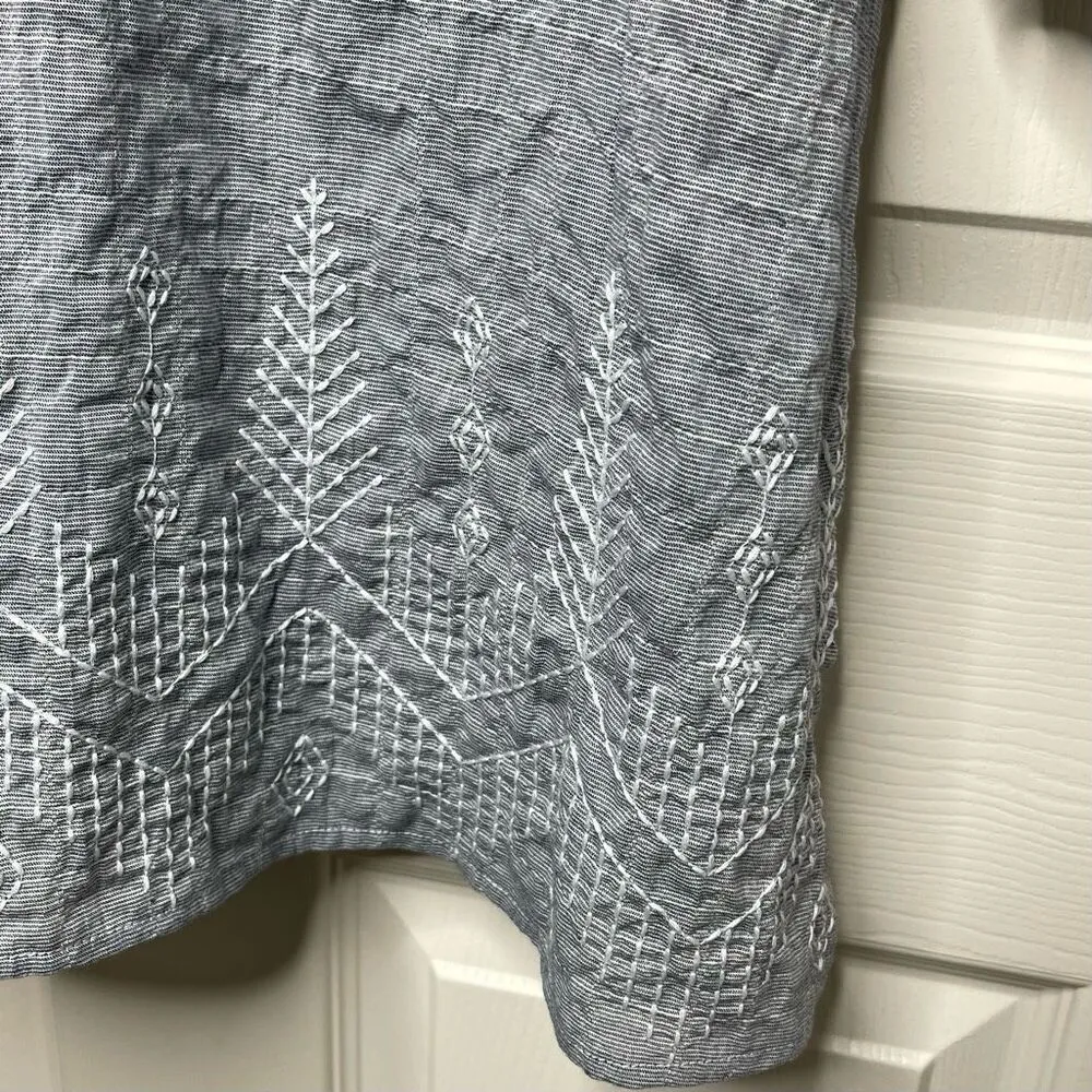 Nomadic Traders NTCO Embroidered Cotton Tunic Blouse - Image 5