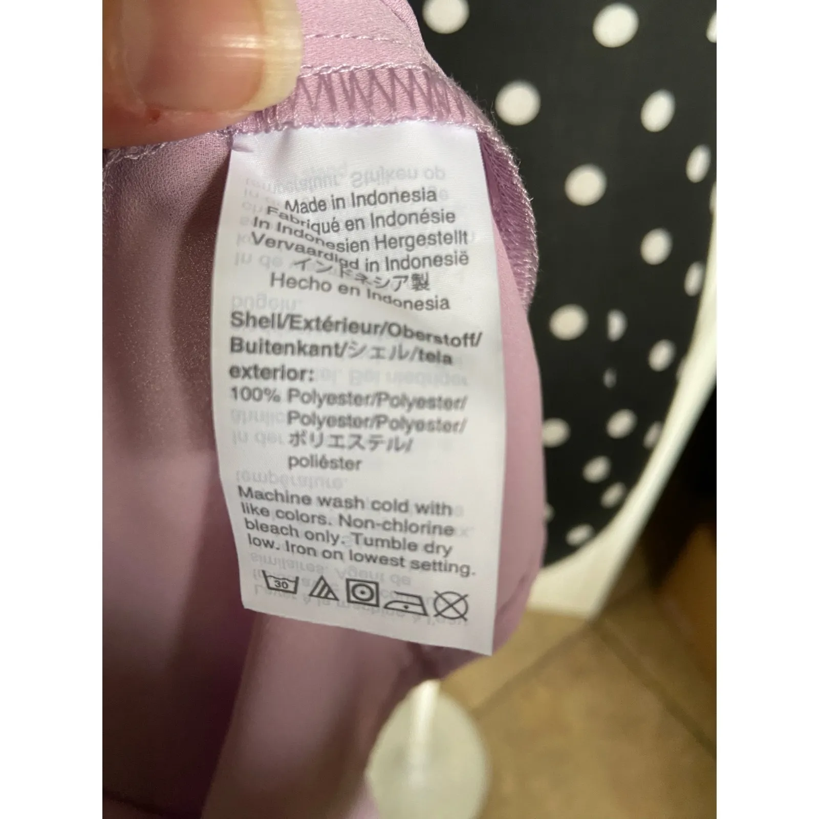 J. Crew Womens Blouse Size‎ 0 Lavender Periwinkle Long Sleeve V - Image 6