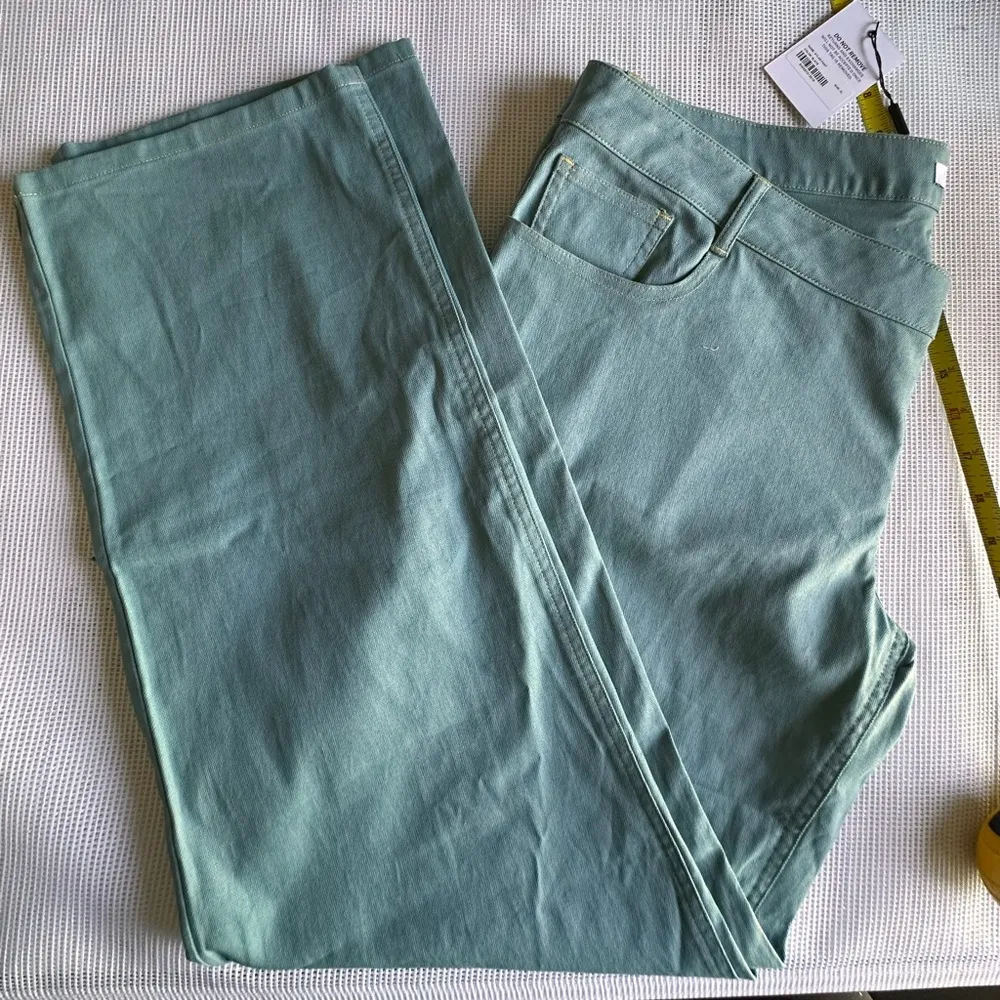 NEW MIAOU ATLAS WOMENS PANTS XL SLATE COLOR Green - Image 4