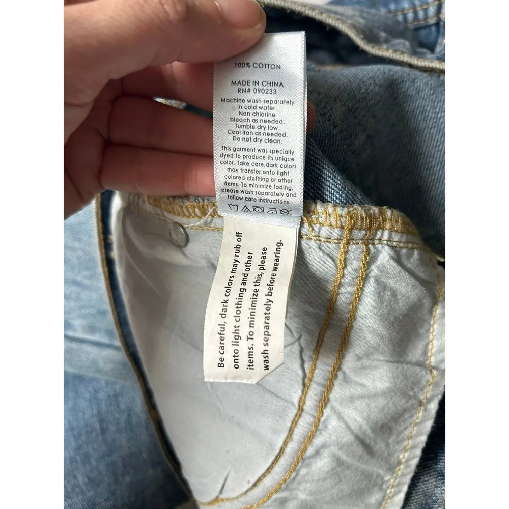 PacSun Vintage Icon High Rise Two Tone Jeans 28 - Image 6