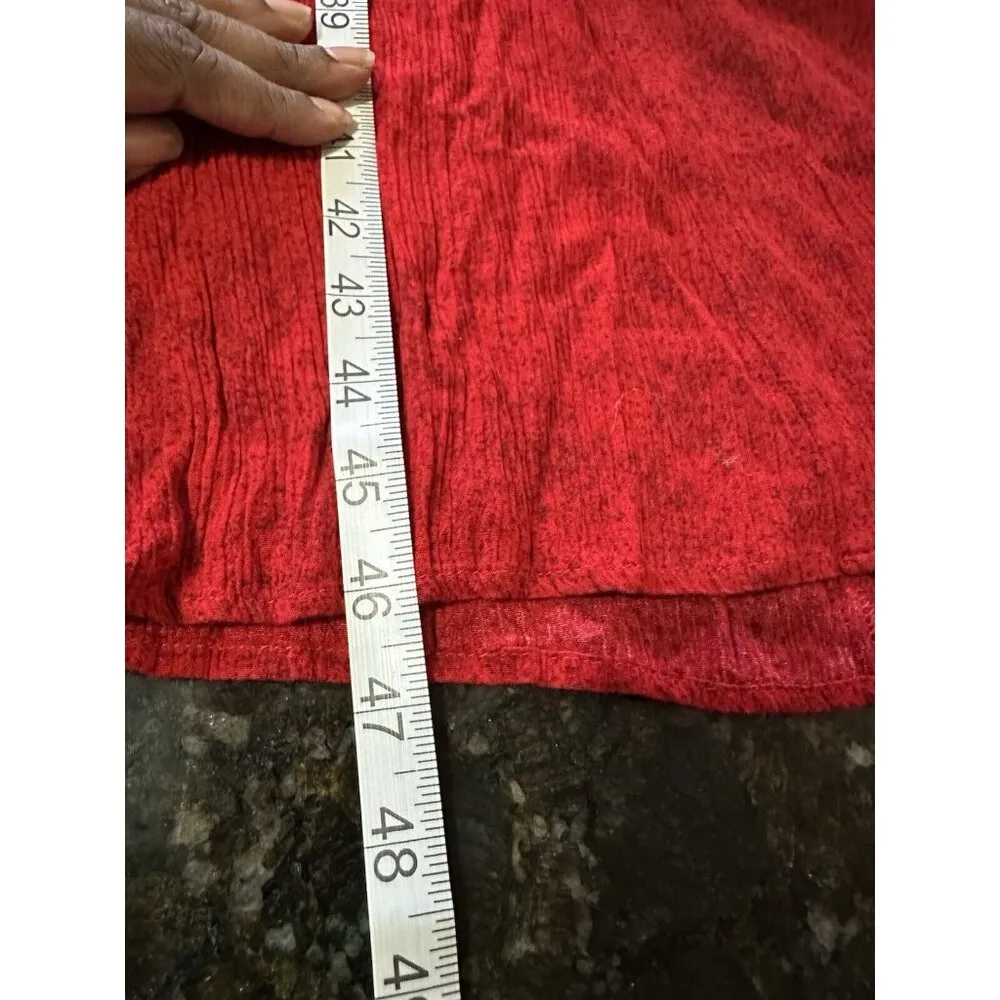 Miss Dorby Petites 2 Piece Dress And Jacket Size 12P Floral Red Layered Colorful - Image 14