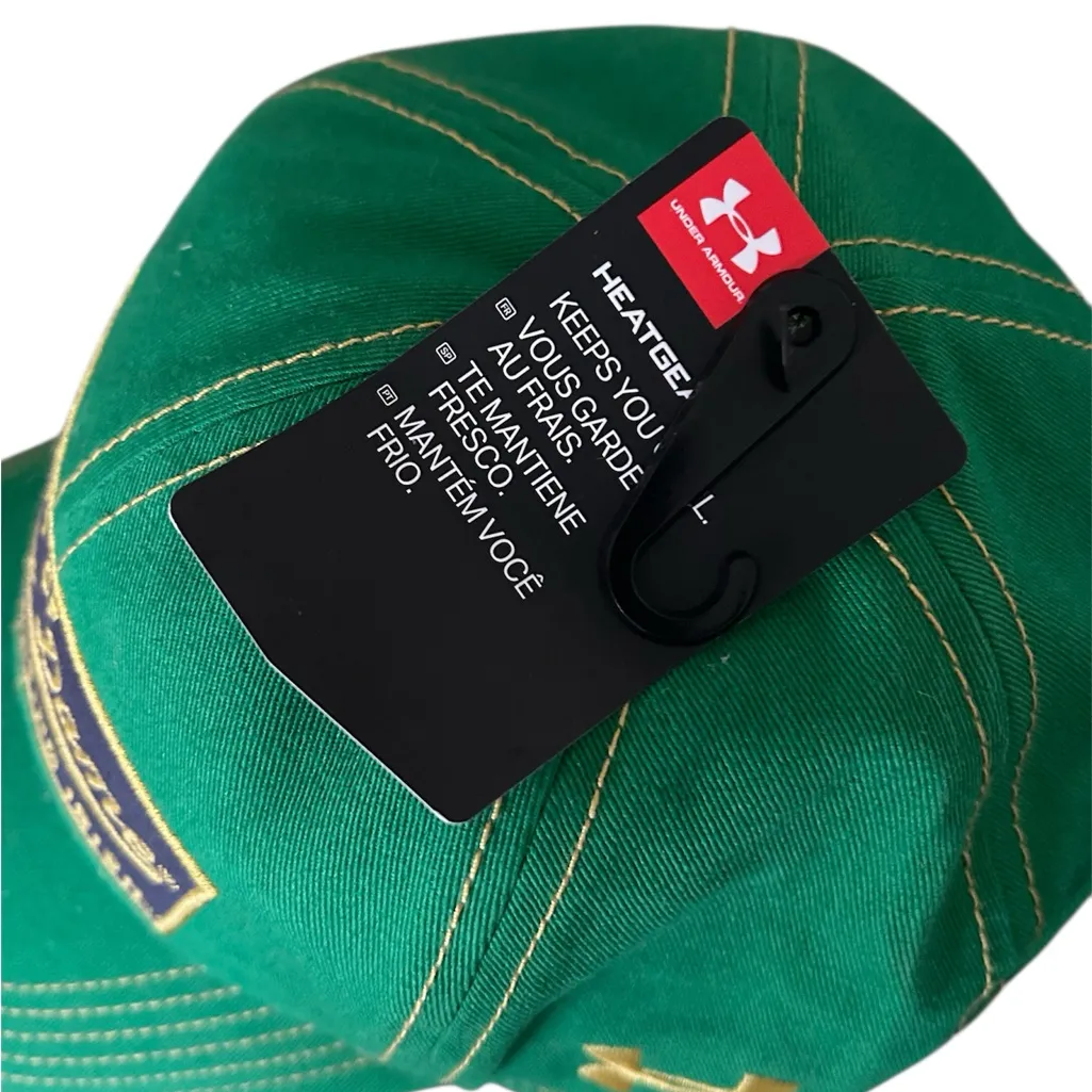 NWT Under Armour Women’s Notre Dame Adjustable Ball Cap - Image 3
