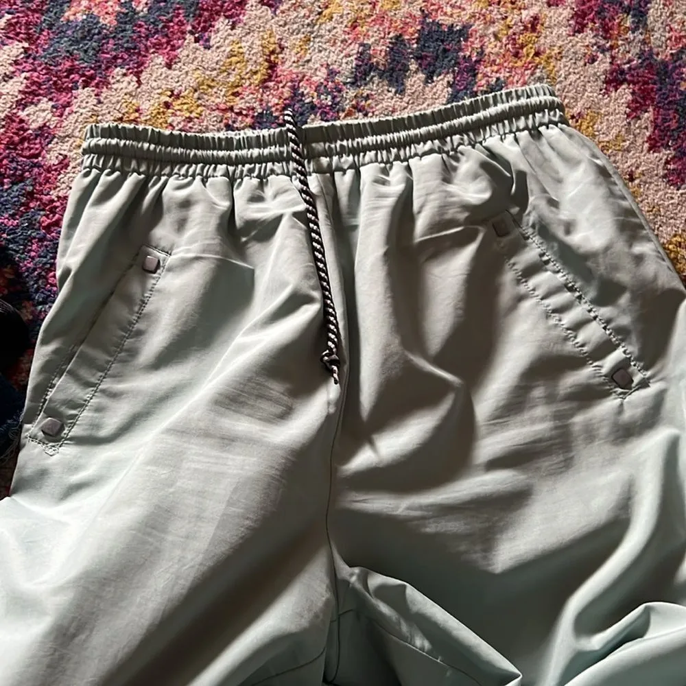 Jamie sadock mint green water resistant joggers pants M Size M - Image 4