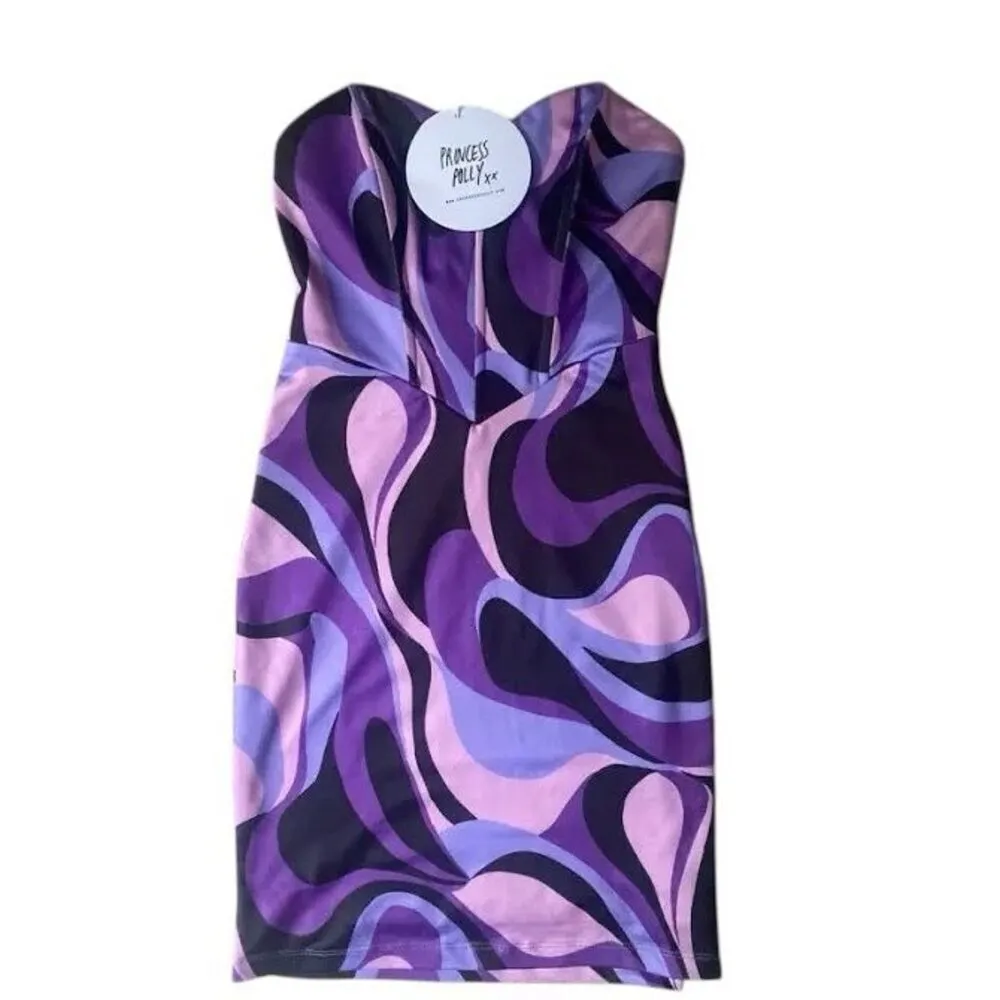 ✨PRINCESS POLLY BOWIE MINI SZ 4 DRESS PURPLE✨ - Image 6