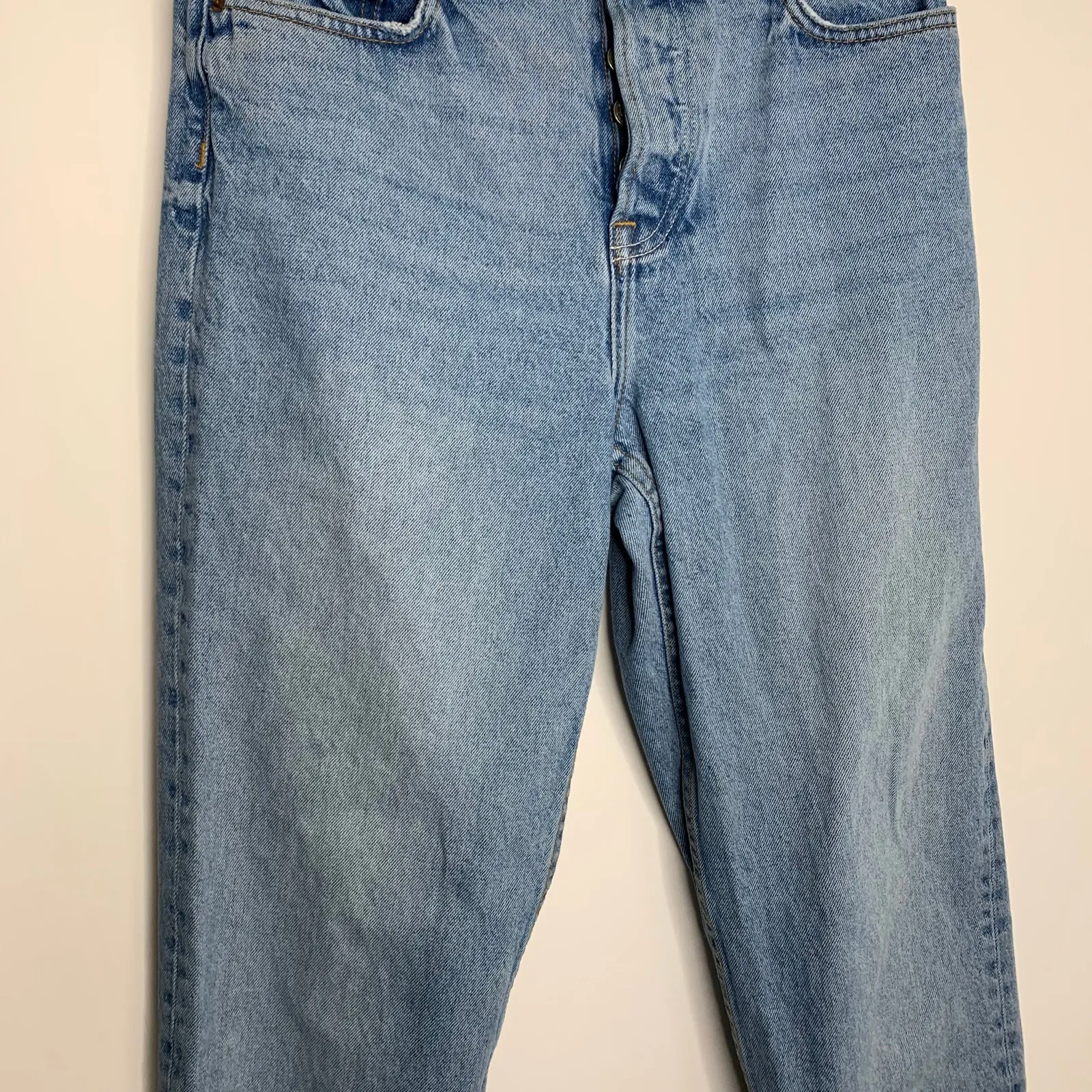 Grlfriend Jeans Denim High Rise Straight Devon Lead Me Back 100% Cotton 27 - Image 8