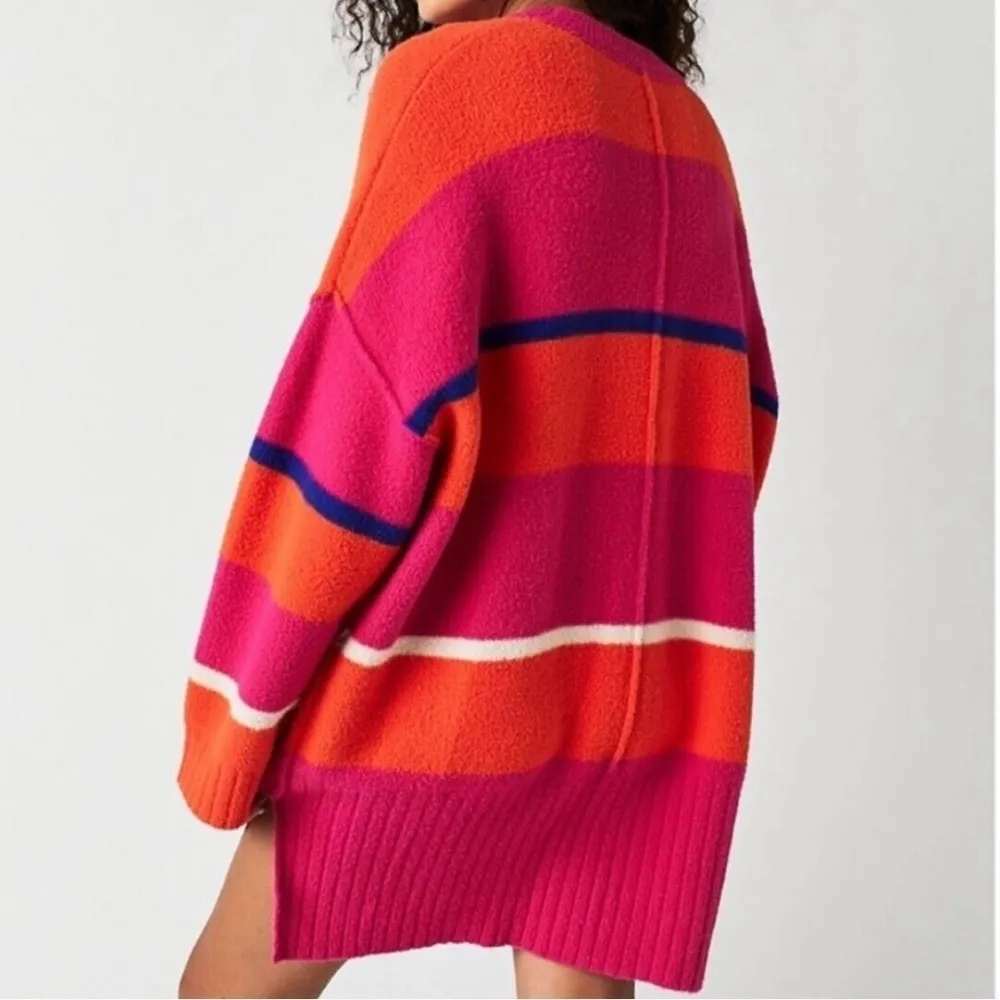 FREE PEOPLE NWT Peaches Stripe Tunic S - Image 2