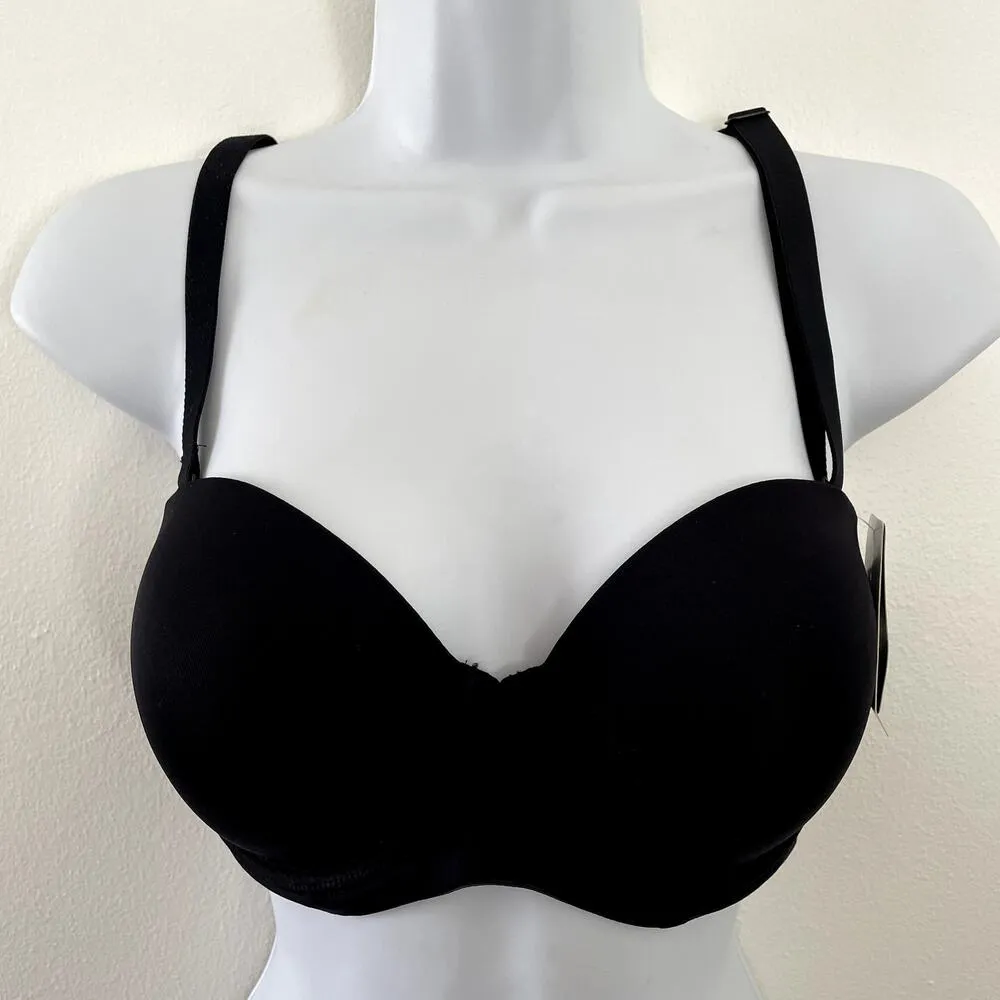 Wacoal Bra Womens 32DD Black Red Carpet Convertible Strapless NWT - Image 2