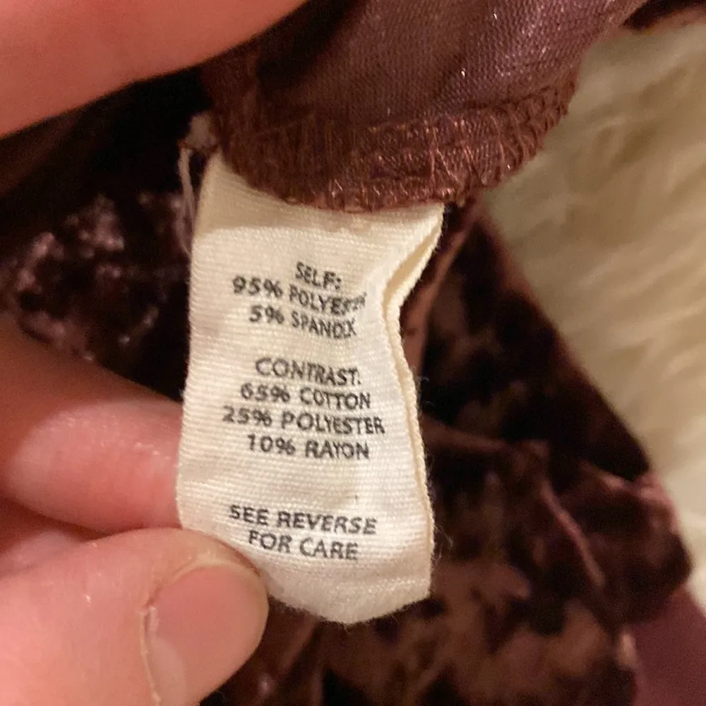 Gilded Intent Maroon Crushed Velvet/Velour Hoodie Half Zip EUC Sz Lg Polyester - Image 7