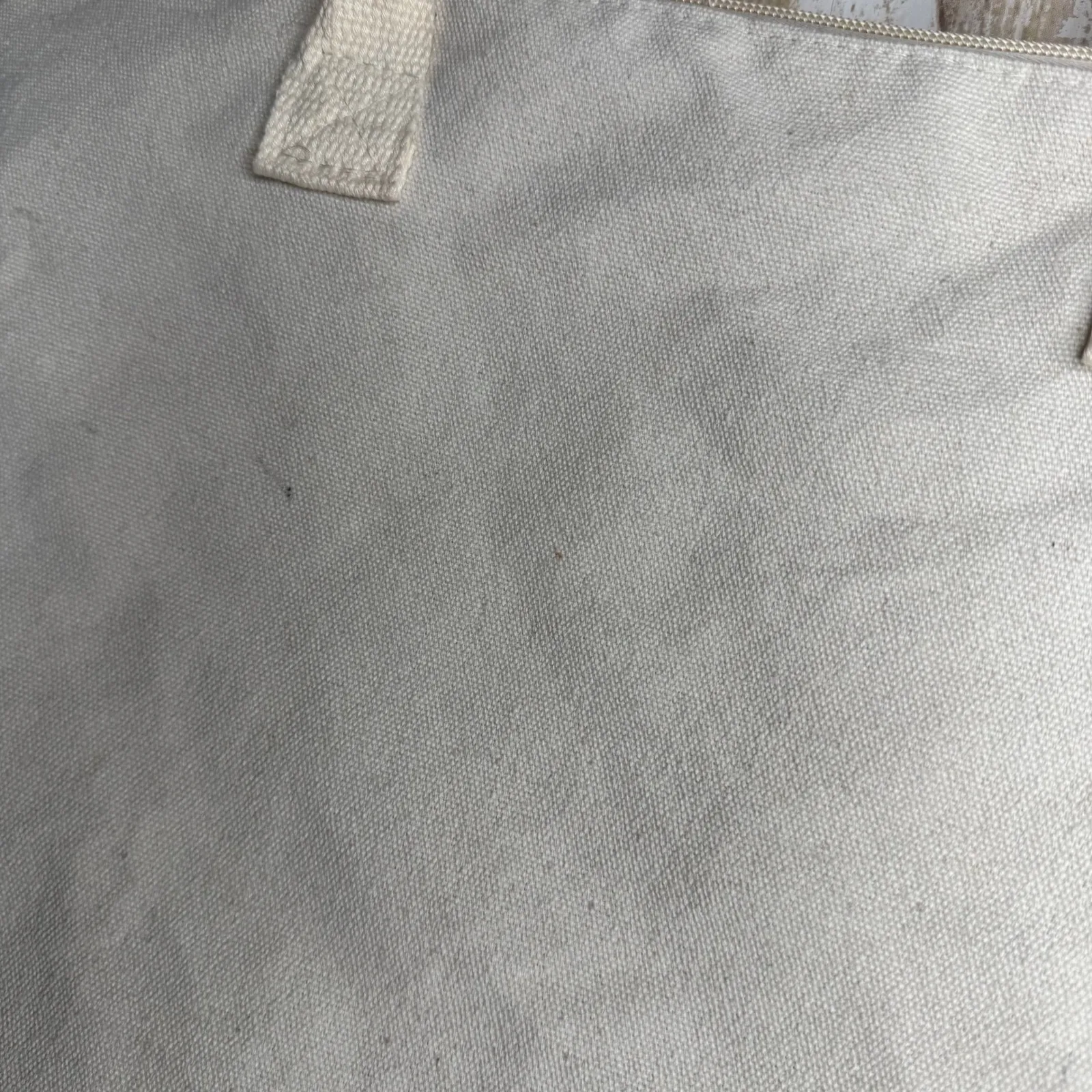 Canvas Tote Bag Graphic Print Zipper Music Band I WISH A WEAPON WOULD - Image 8