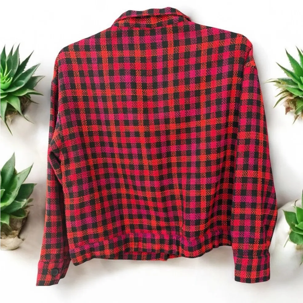 Sanctuary (Revolve) The Shacket in Roller
Plaid Size Medium - Image 3