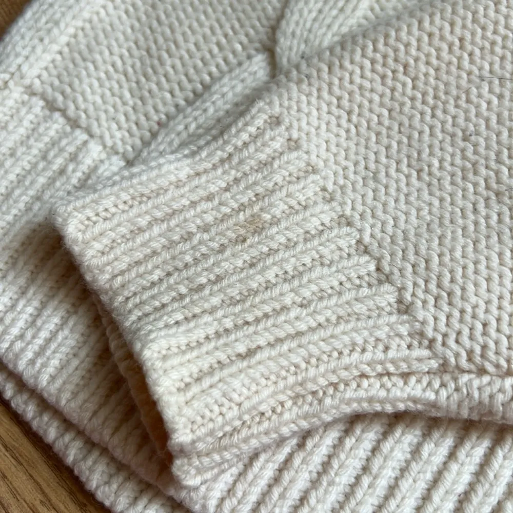 Everlane  Wool Cable Knit Mock Neck Sweater - Image 3