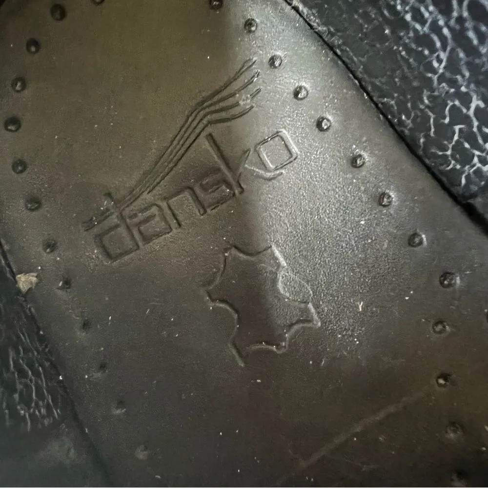 Dansko Professional Black Oiled Clogs - Image 8