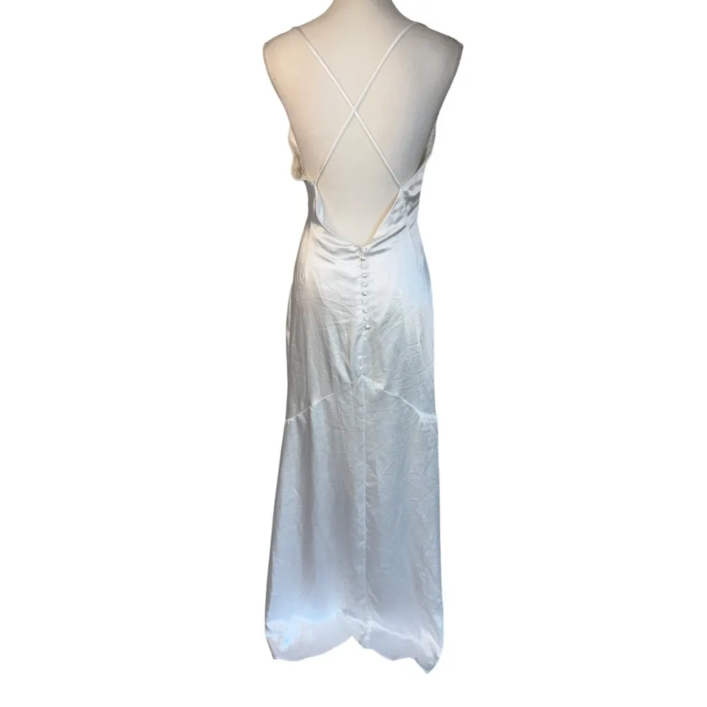 ELLIATT Aisle Dress in White X-Large New Womens Maxi Gown Bridal Wedding - Image 7