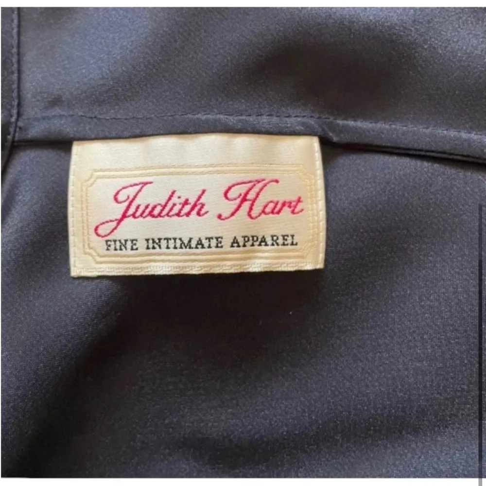 Judith Hart Silky Nightgown Floor Length Medium Blue - Image 4