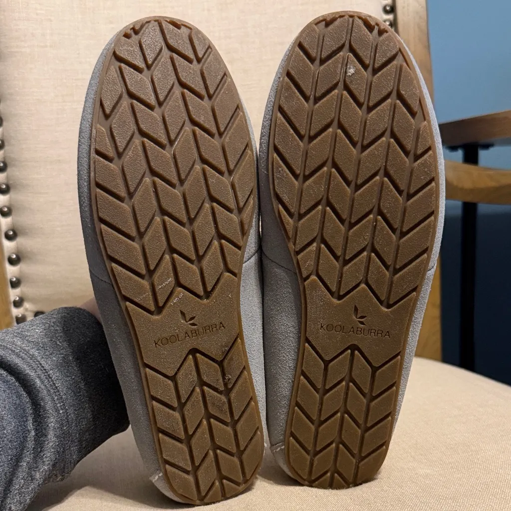 Koolaburra by UGG Gray Suede Moccasins, Women’s Size 8 - Image 3