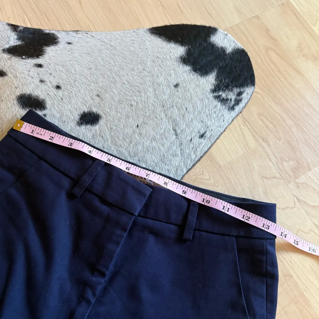APIECE APART Navy Camilla‎ Trouser Pants Size 2 - Image 7