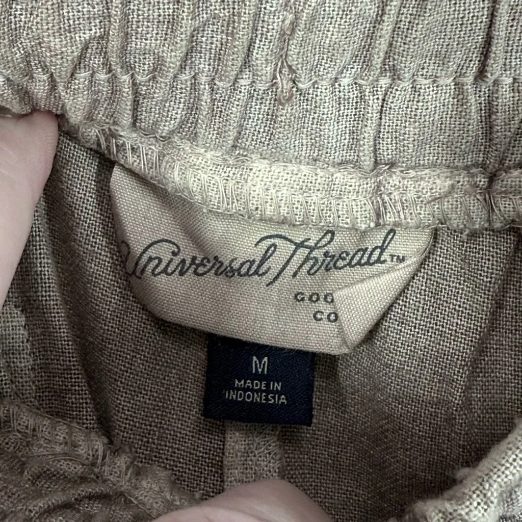 Universal Threads Universal thread linen rayon cuff short size medium ￼ - Image 3