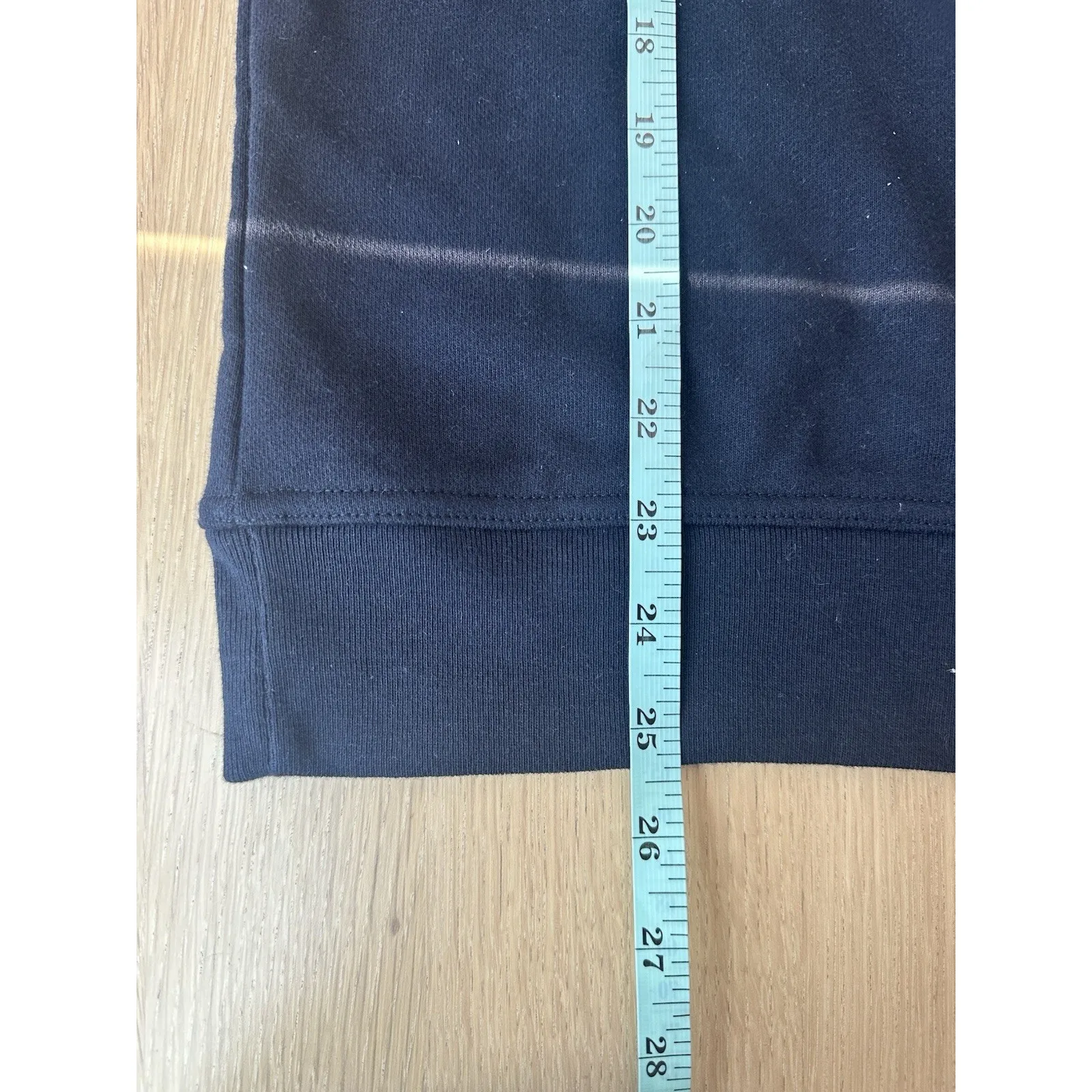 LAUREN RALPH LAUREN CLASSIC NAVY BLUE CREWNECK COTTON SWEATSHIRT Small P 2230 - Image 3