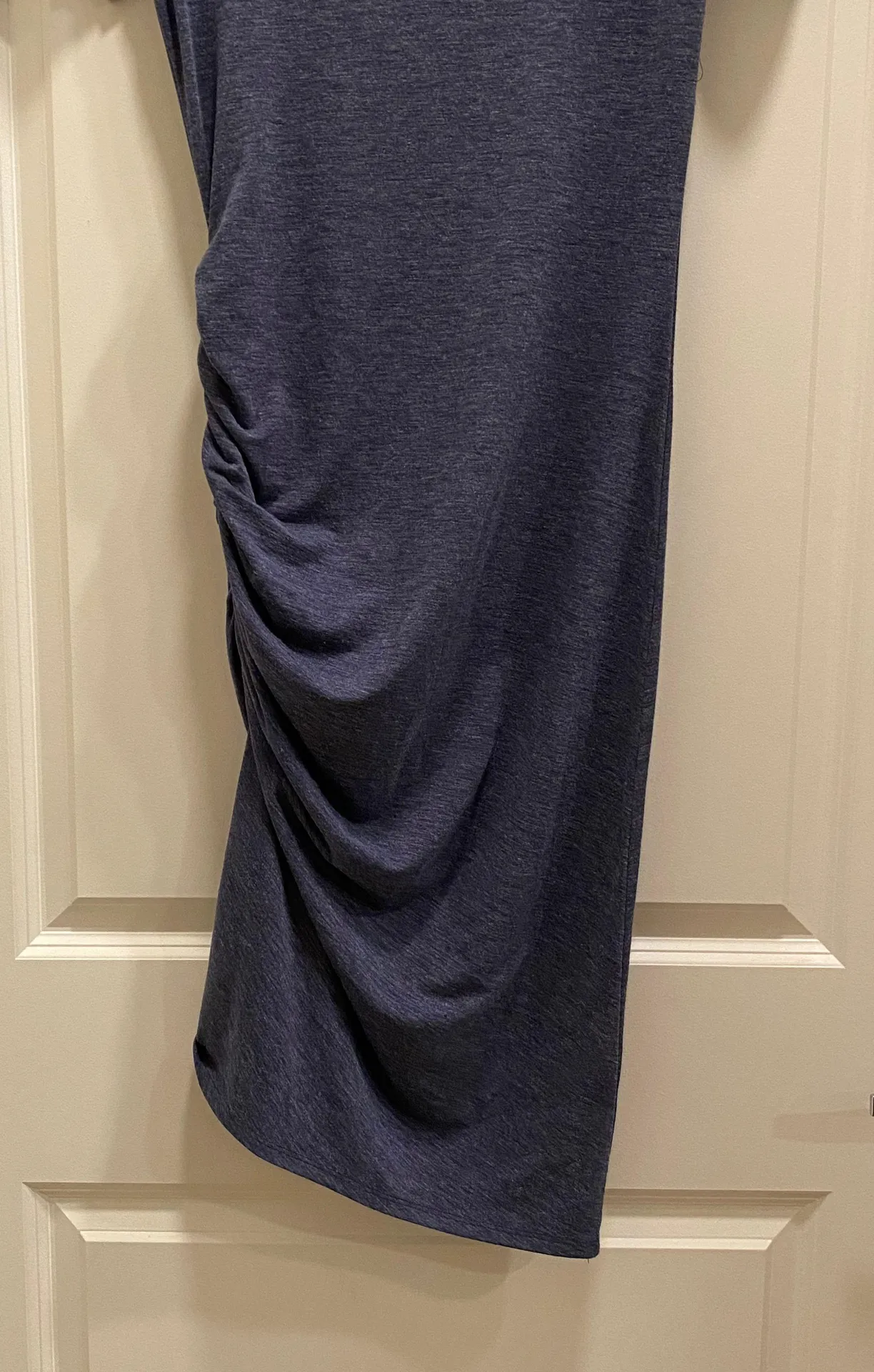 Ruched Side Short Sleeve Dress - Image 4