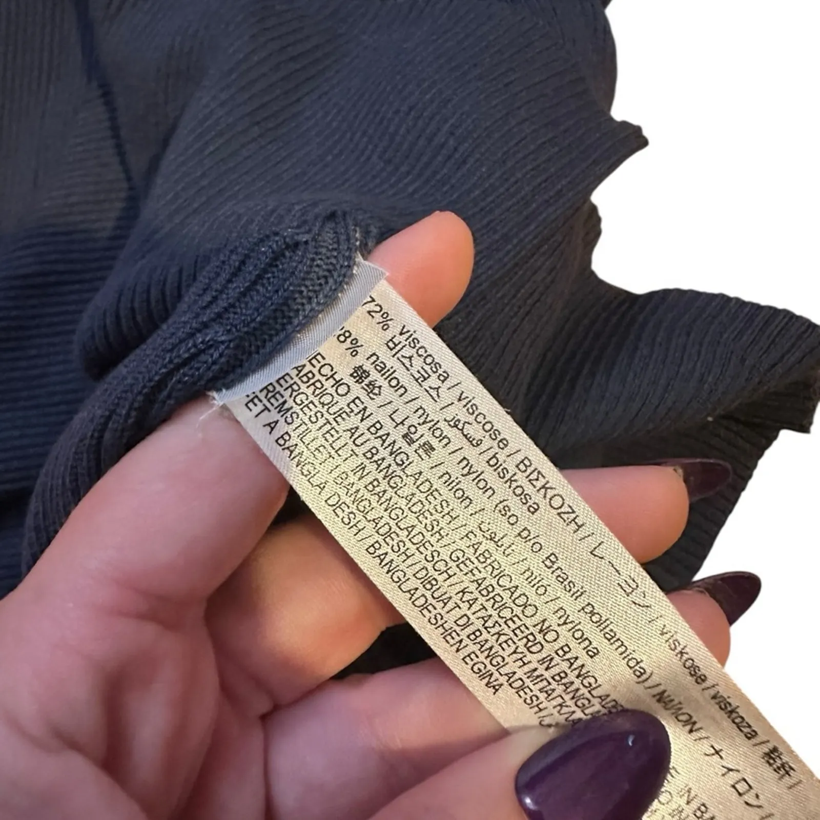 Zara Blue Ribbed Turtleneck Sheath Dress e - Image 7