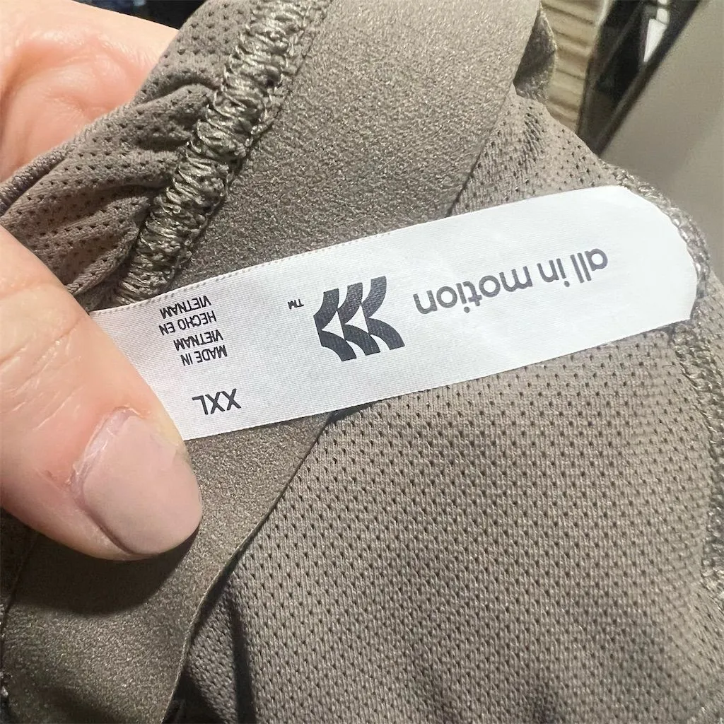 All in Motion Women's 2XL Brown Cropped Tank Top V-Neck Sleeveless - Image 9