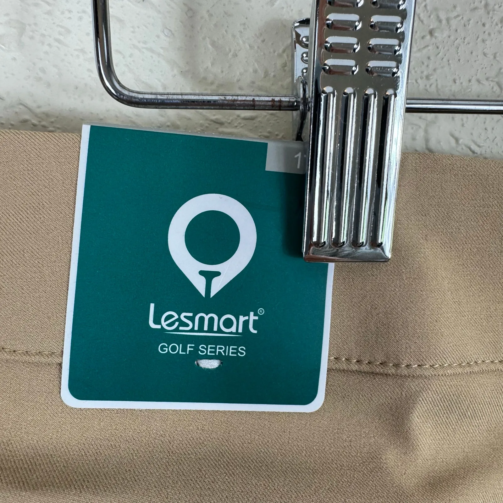 Lesmart NWT Tan Standard Fit Golf Series Lightweight Shorts Women's Size 14 - Image 6