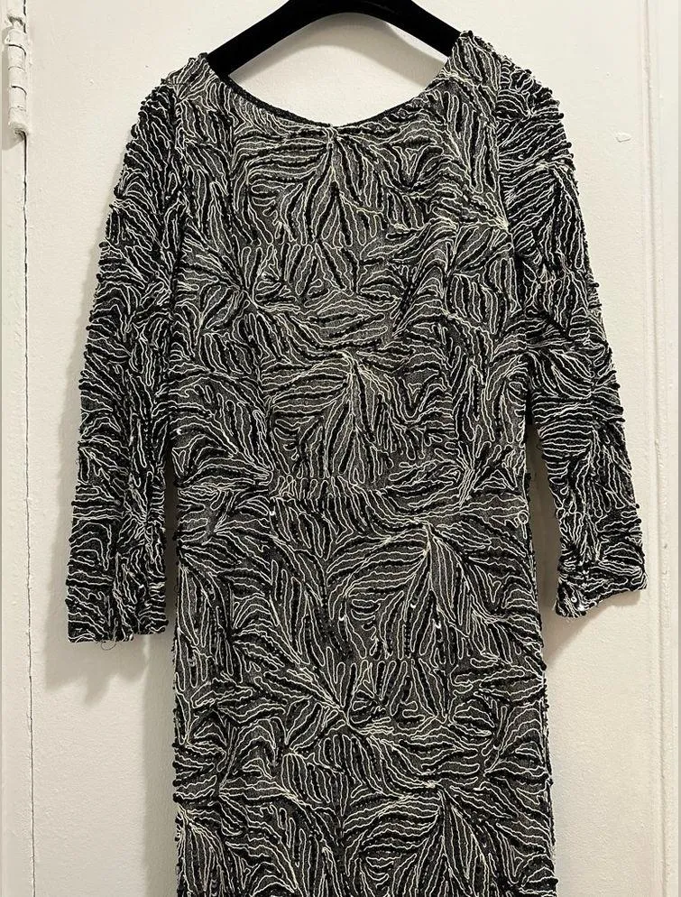 NWT Alice + Olivia Jae Embellished Open-Back Gown 8 - Image 4