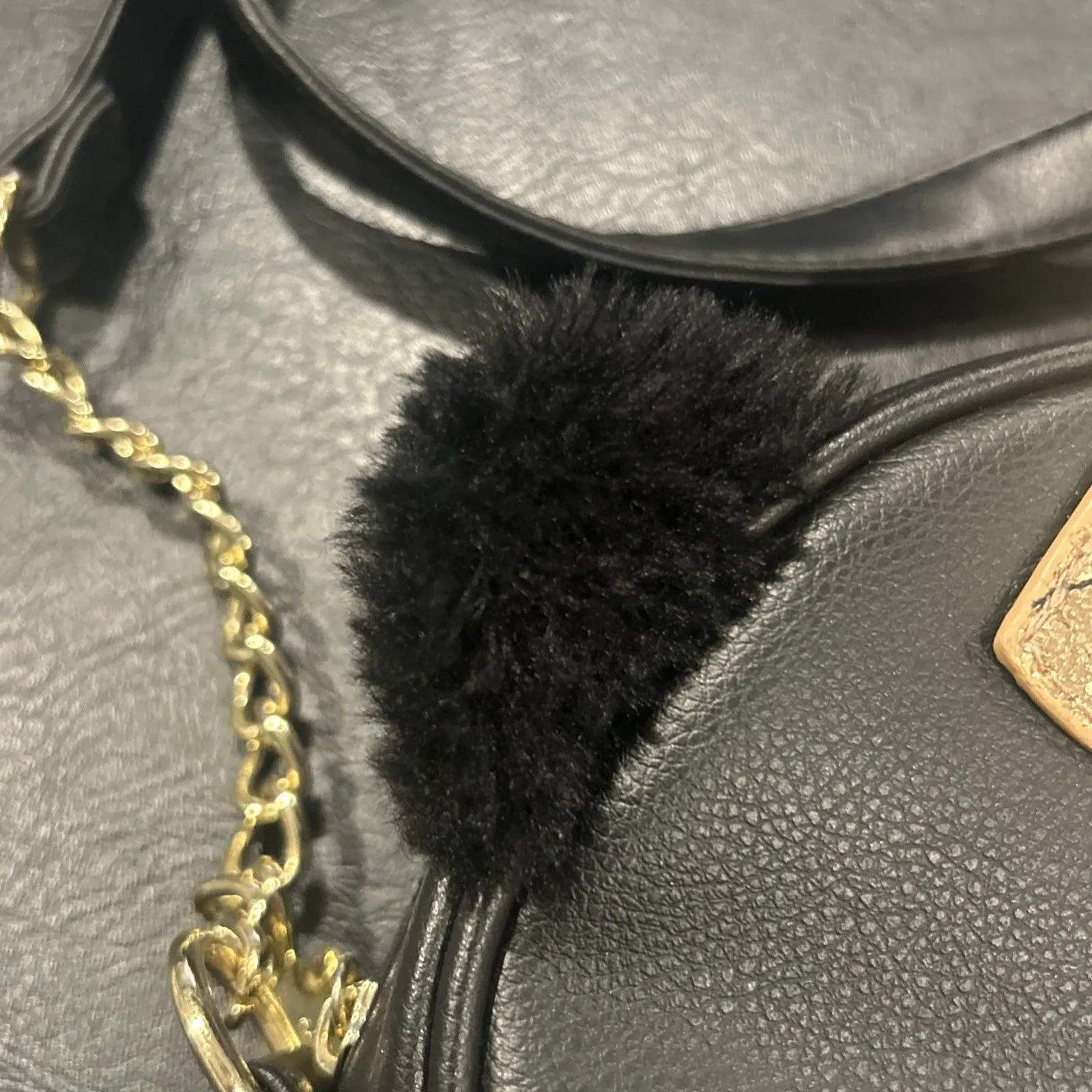 Betsey Luv Johnson Unikitty Black Round Crossbody Purse Bag Fun Cute - Image 4