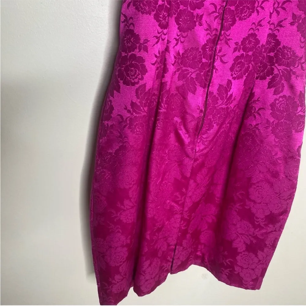 NWT Vintage  for Gunne Sax Fuchsia Sequin Mini Dress Magenta M - Image 8