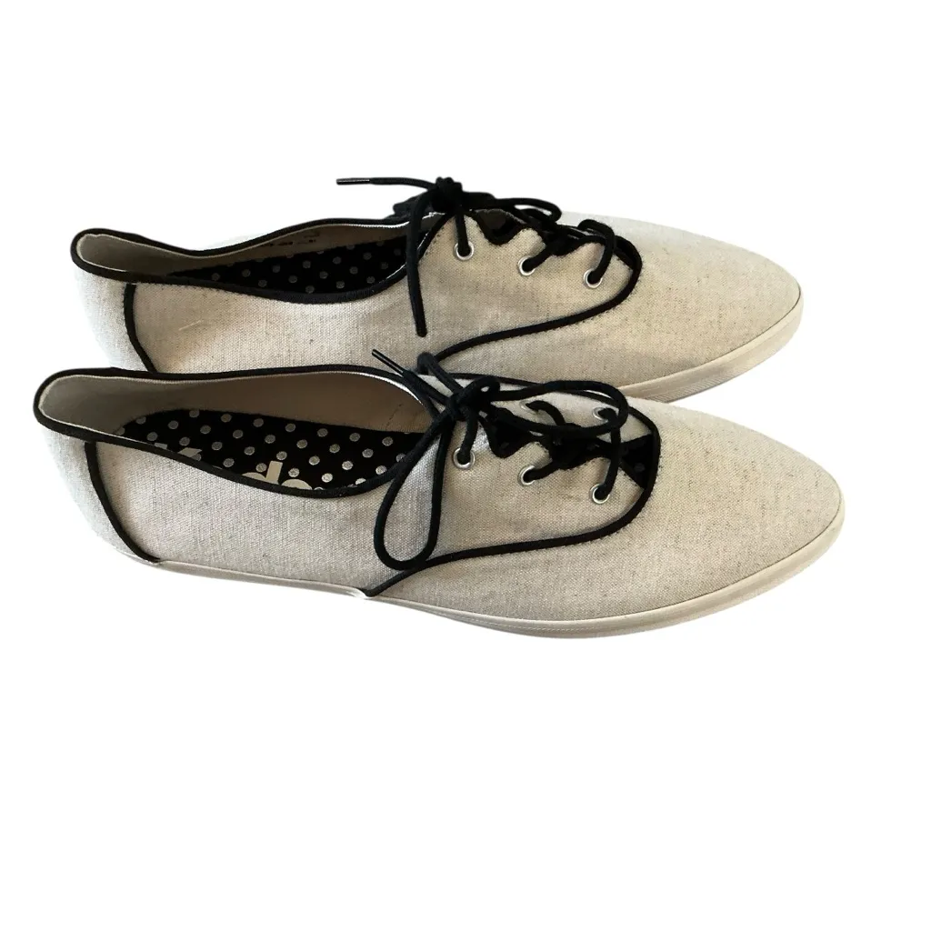 Keds champion point low wave canvas sneakers beige tennis shoes size 10 - Image 6