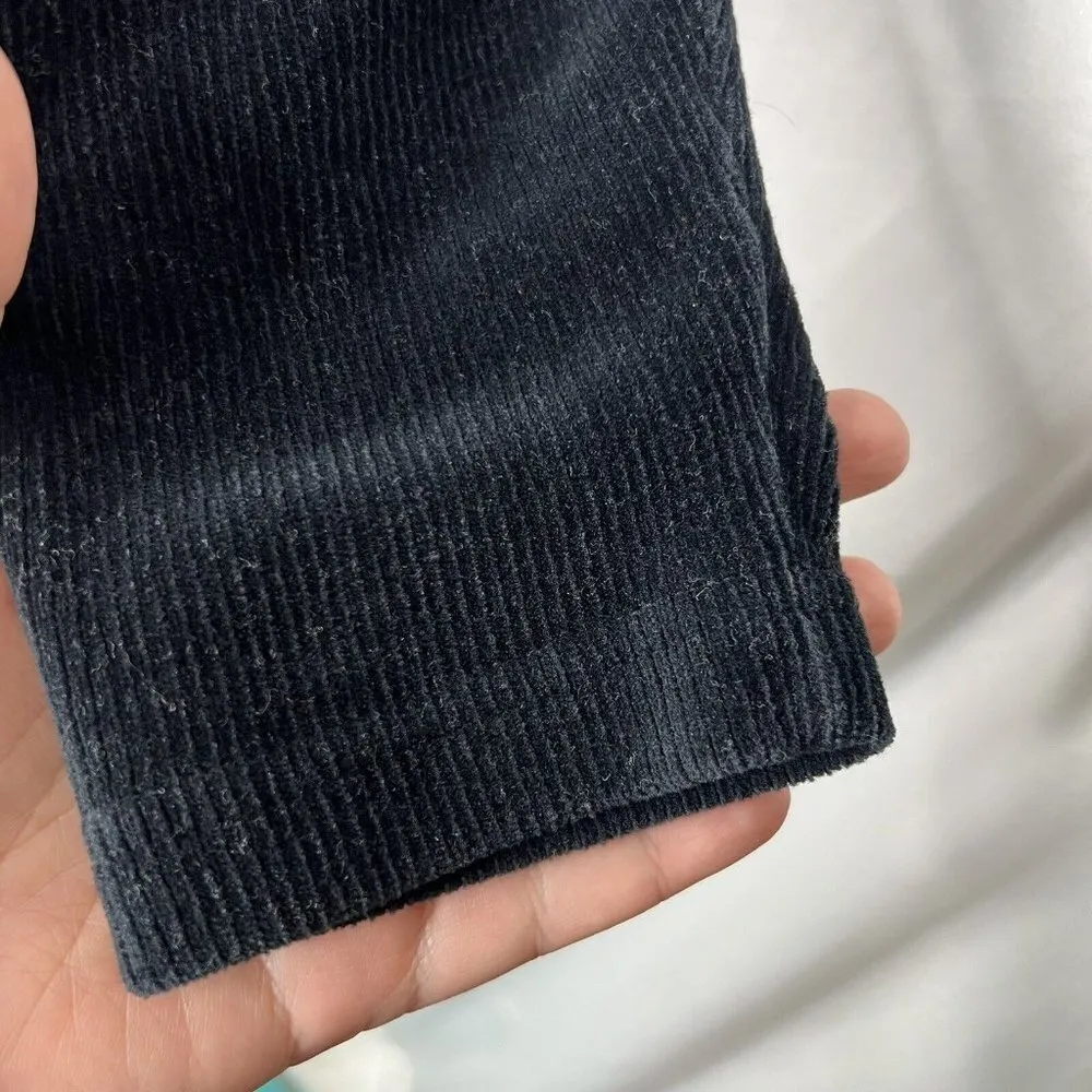 Vintage 90s Corduroy Womens Shirt Jennifer Moore Activewear Long Sleeve Button M - Image 3