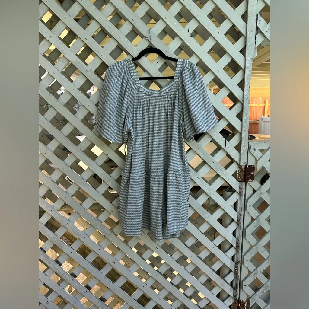 Free People  County Line Plaid Romper - Image 10