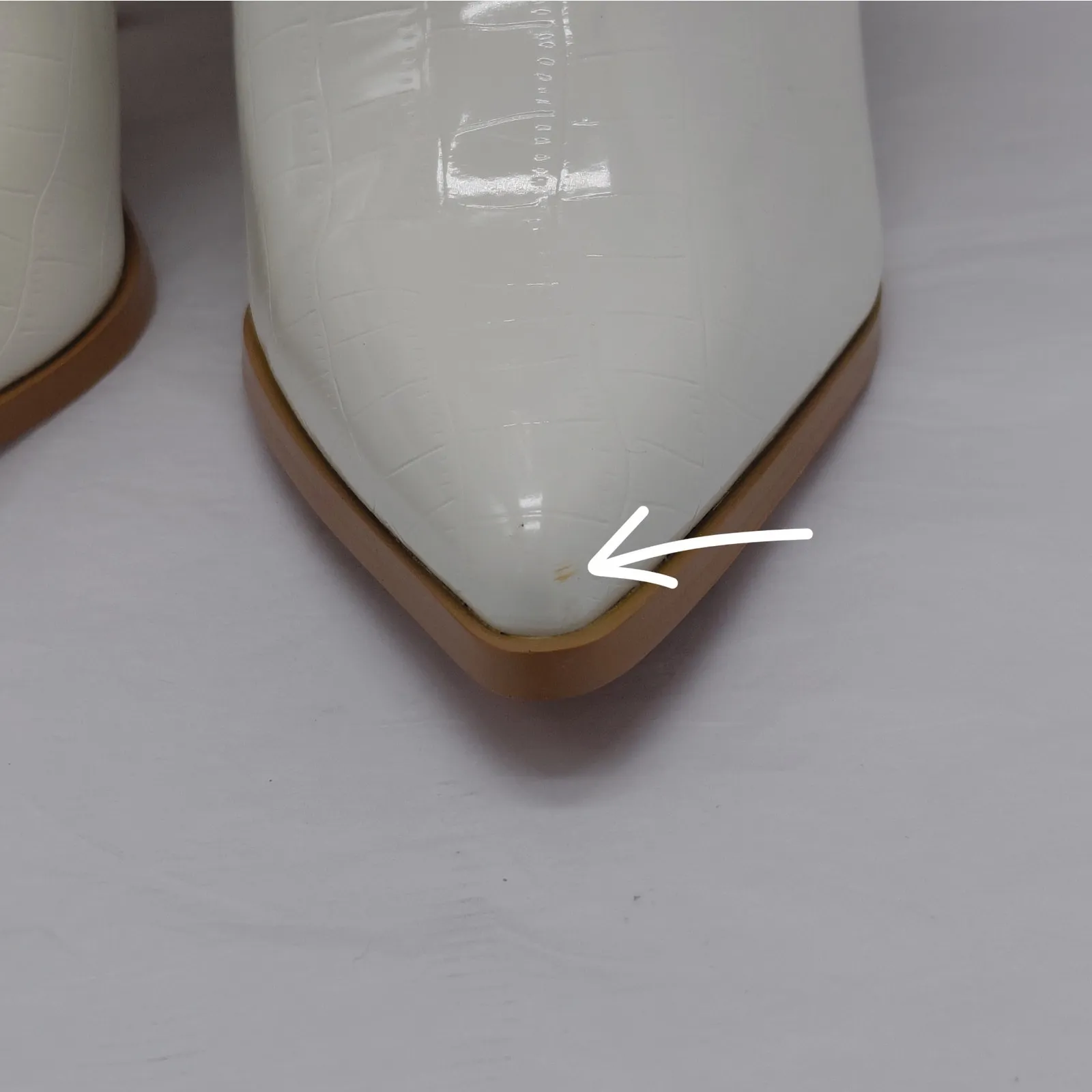 Lauren Lorraine Hana Rhinestone Cowboy Boots White Western Glam Size 10 Cowgirl - Image 13