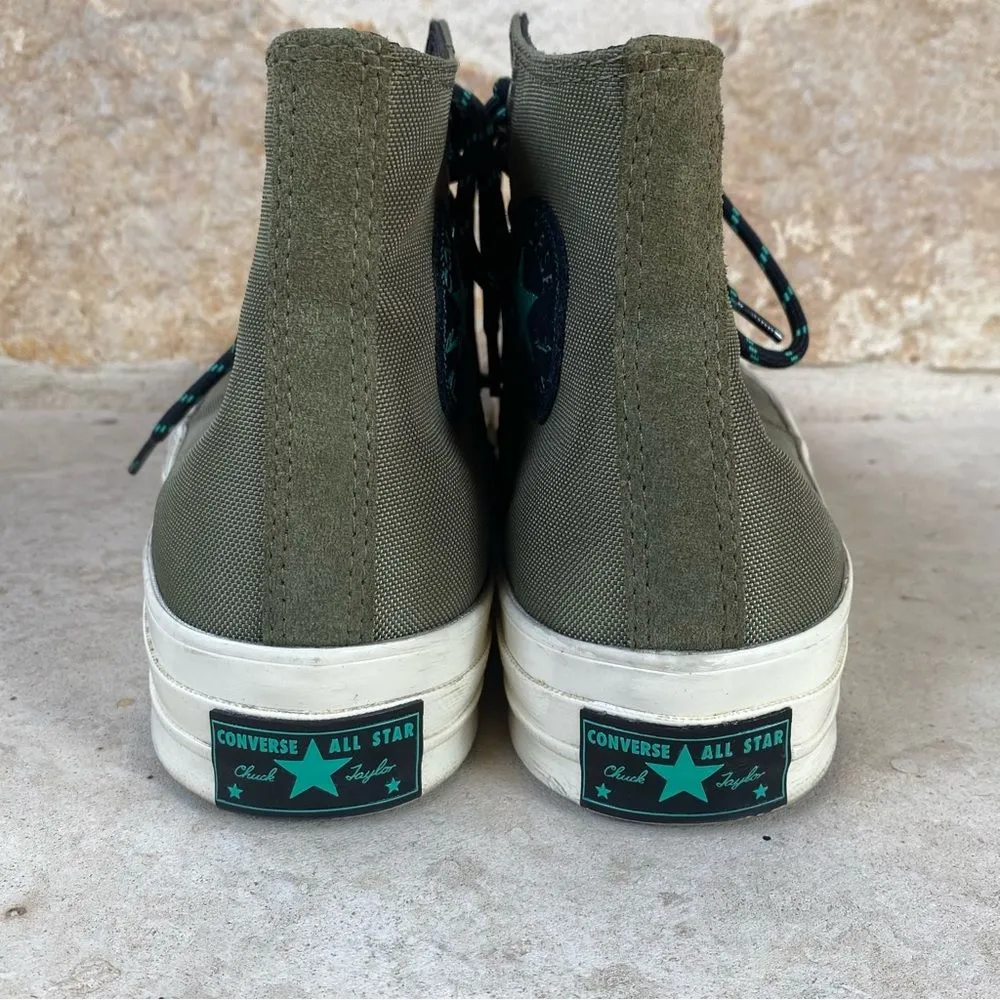 Converse Chuck Taylor All Star Hi 70 High Top 9.5 Wms /Mens 7.5 Surplus Green Hi - Image 6