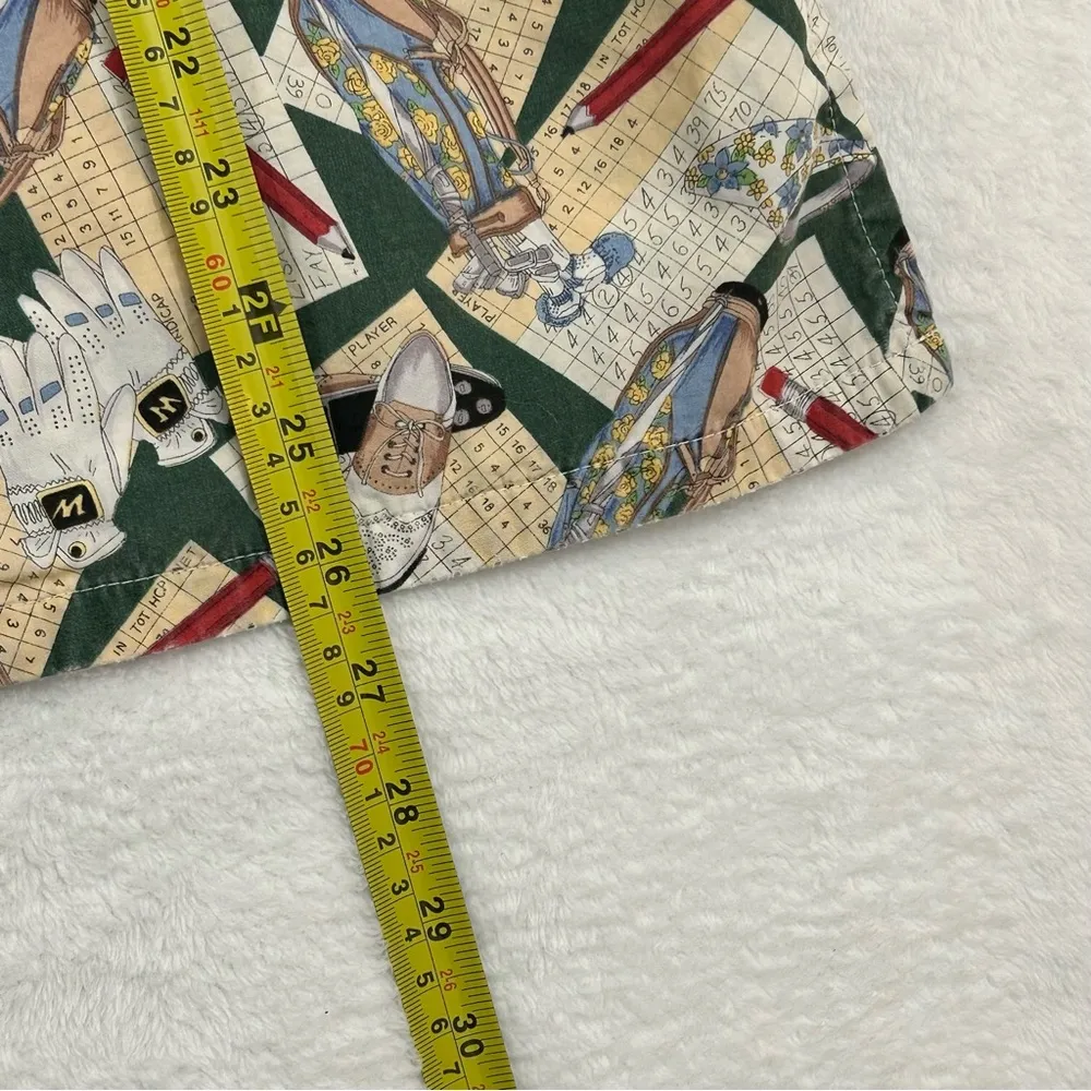 Women’s Golf Scene Medical Nurse Utility Scrubs V Neck Shirt Adult Unisex Size L Tan Size L - Image 7