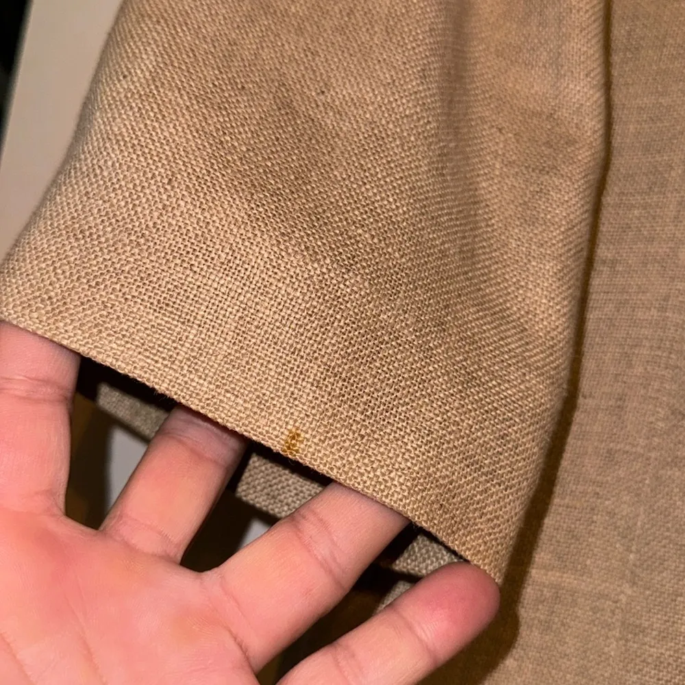 Gucci vintage blazer linen lined button down pockets size 40 large 10 - Image 7