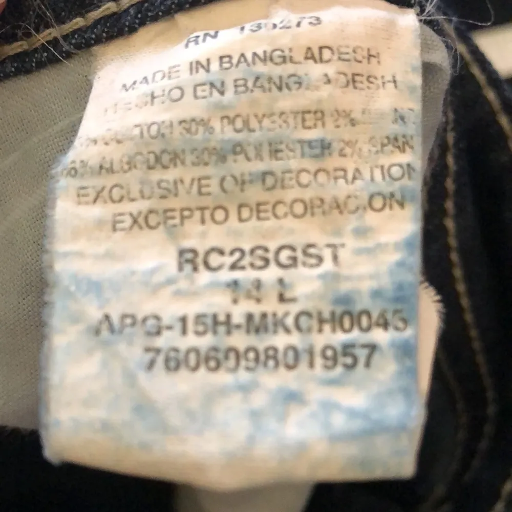 Lee straight leg jeans, size 14 long - Image 5