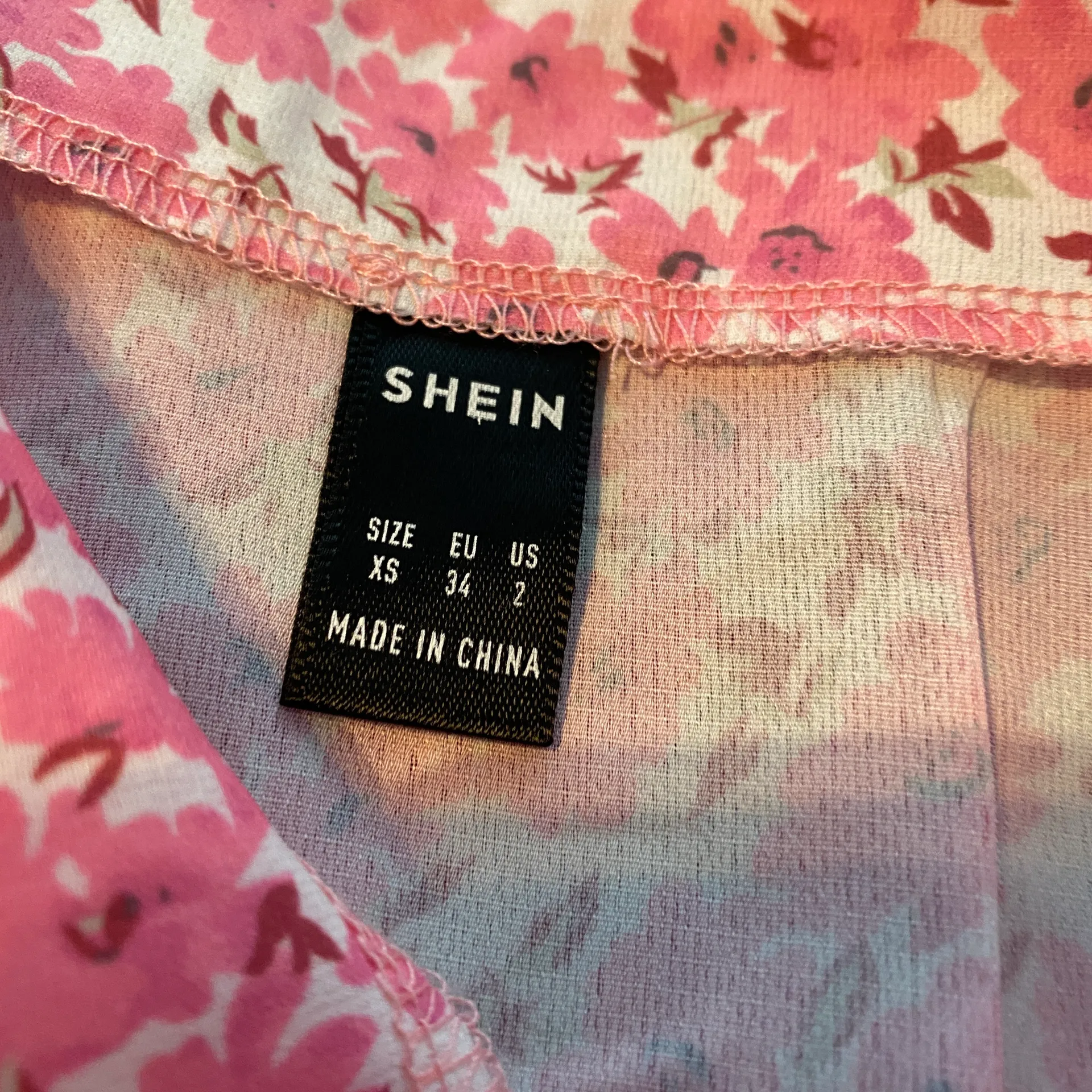 Pink Floral Wide Leg Shorts - Image 2