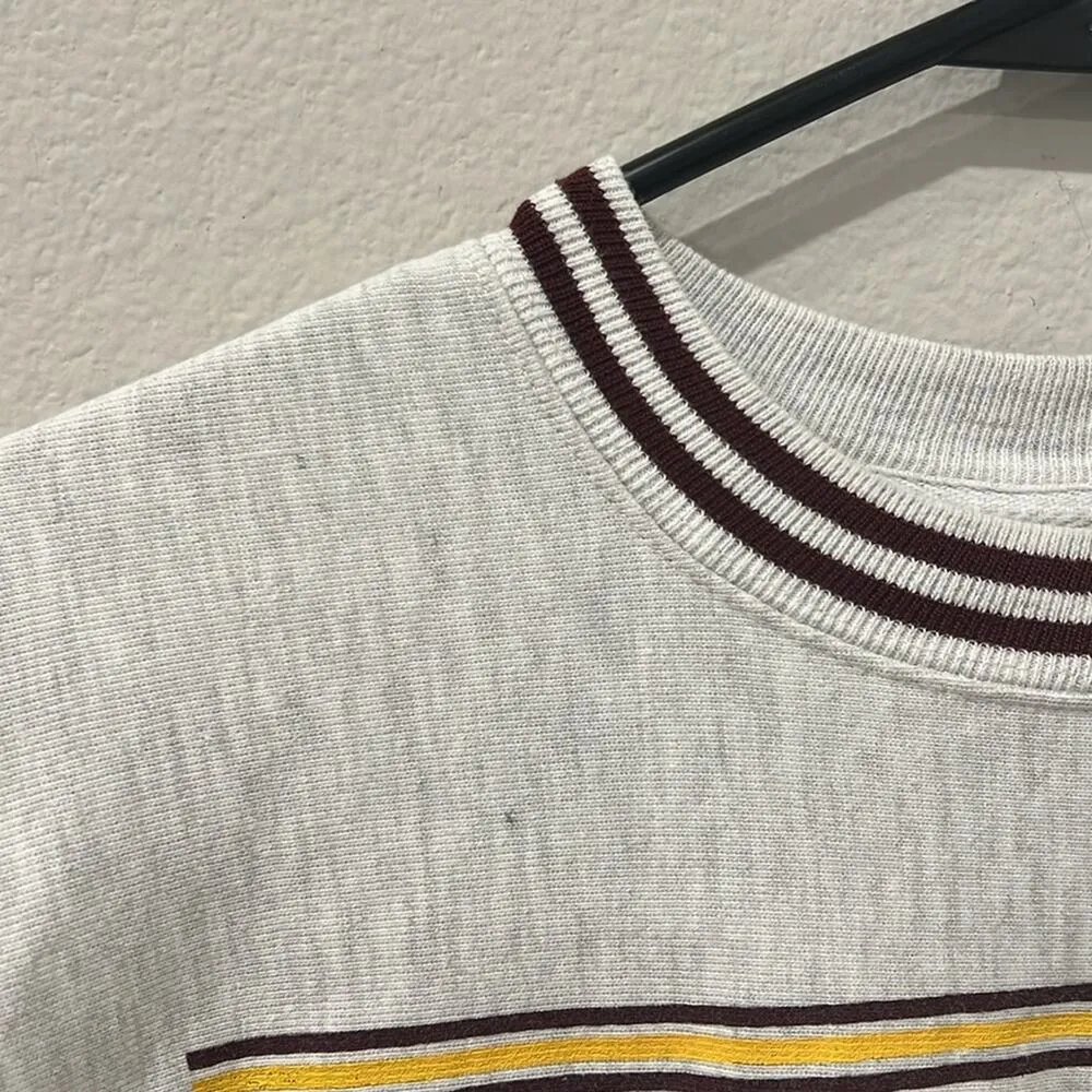 Champion Reverse Weave Central Michigan Collegiate Crew | Vintage Size Small - Image 3