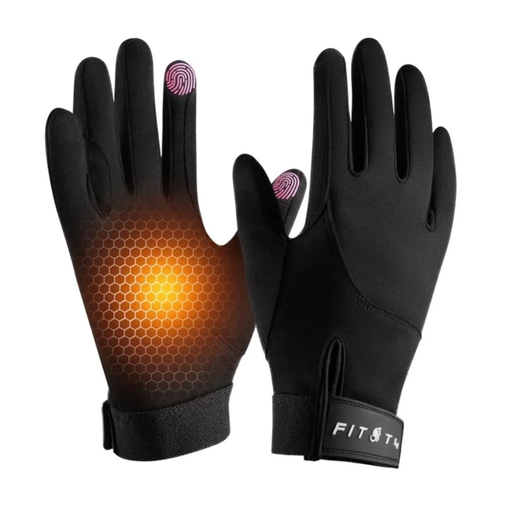 FitsT4 NWT Winter Riding Gloves Small Black - Image 10